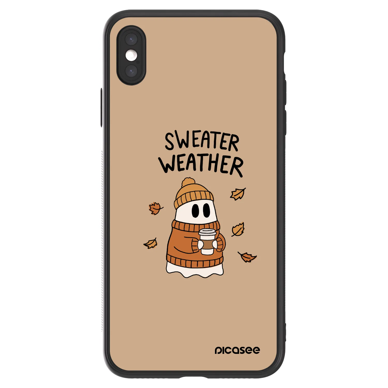 Picasee ULTIMATE CASE pentru Apple iPhone XS Max - Sweater ghost