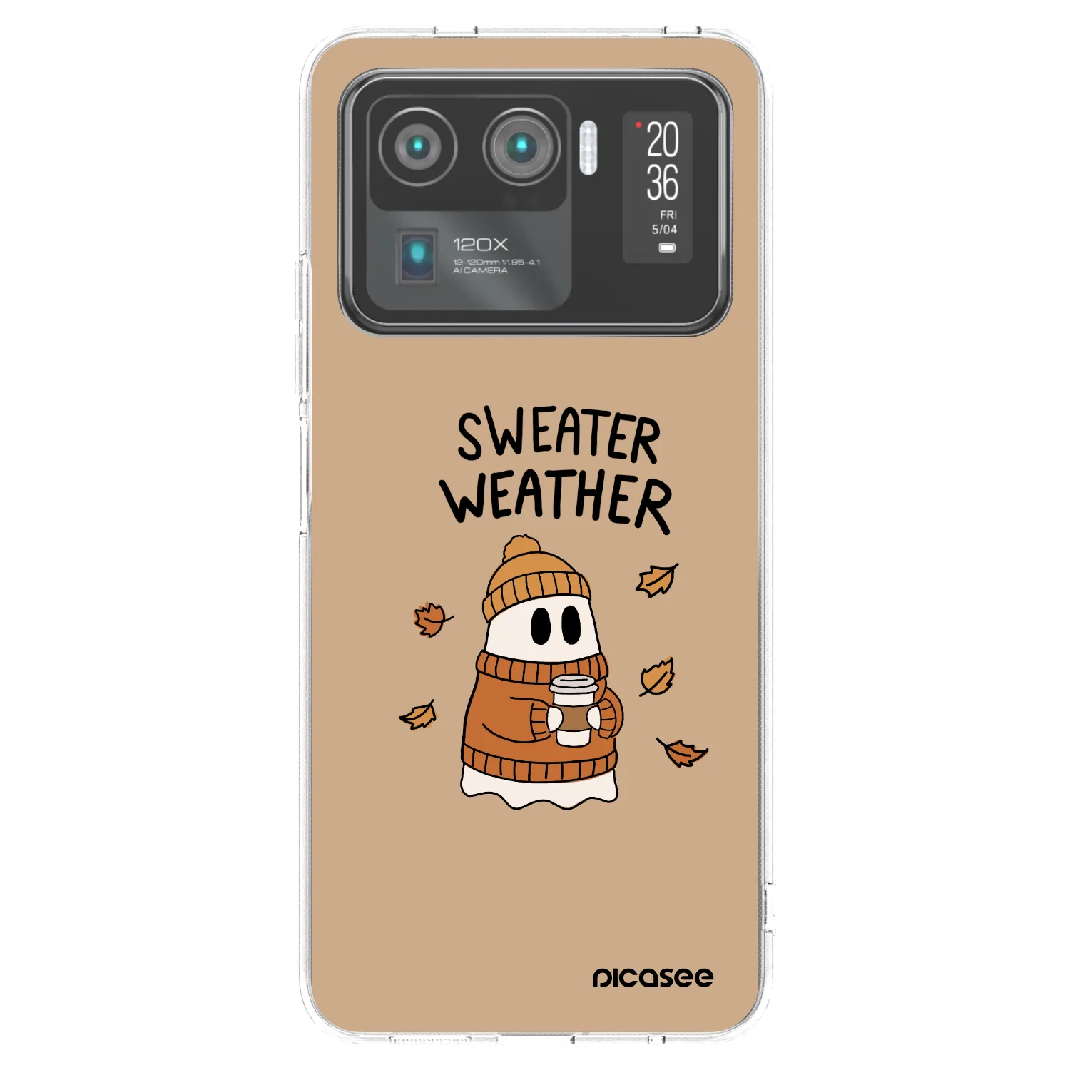 Picasee husă transparentă din silicon pentru Xiaomi Mi 11 Ultra - Sweater ghost
