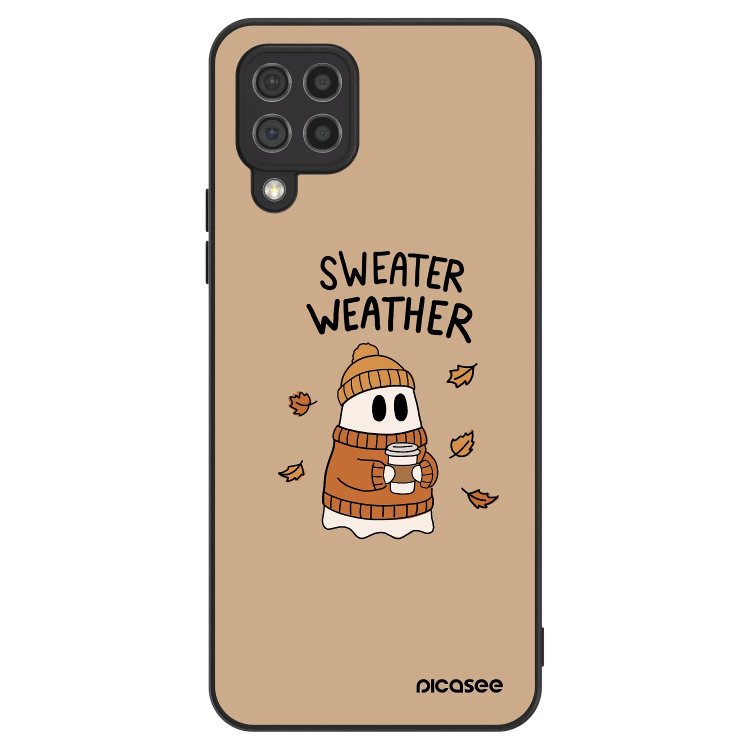 Picasee ULTIMATE CASE pentru Samsung Galaxy A22 A225F 4G - Sweater ghost