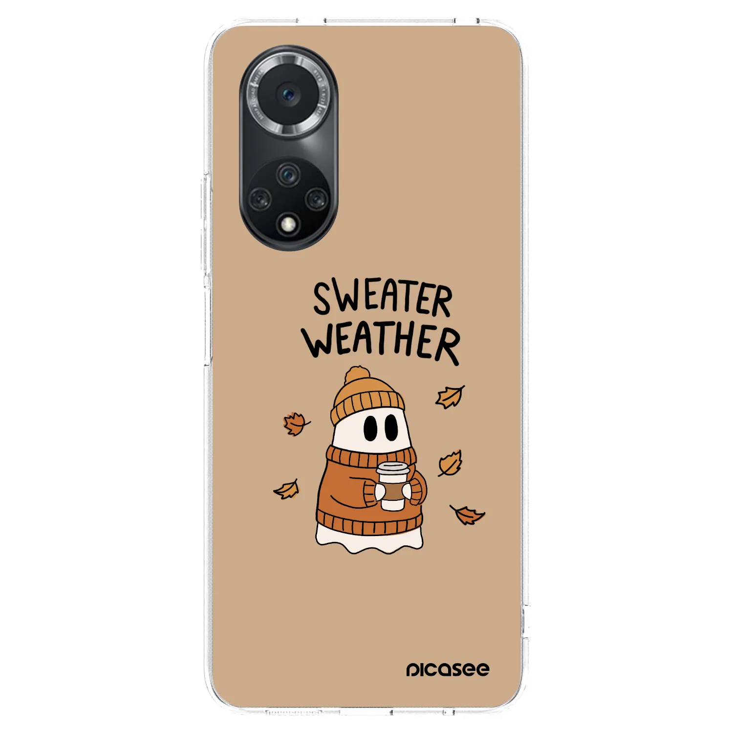 Picasee husă transparentă din silicon pentru Huawei Nova 9 SE - Sweater ghost