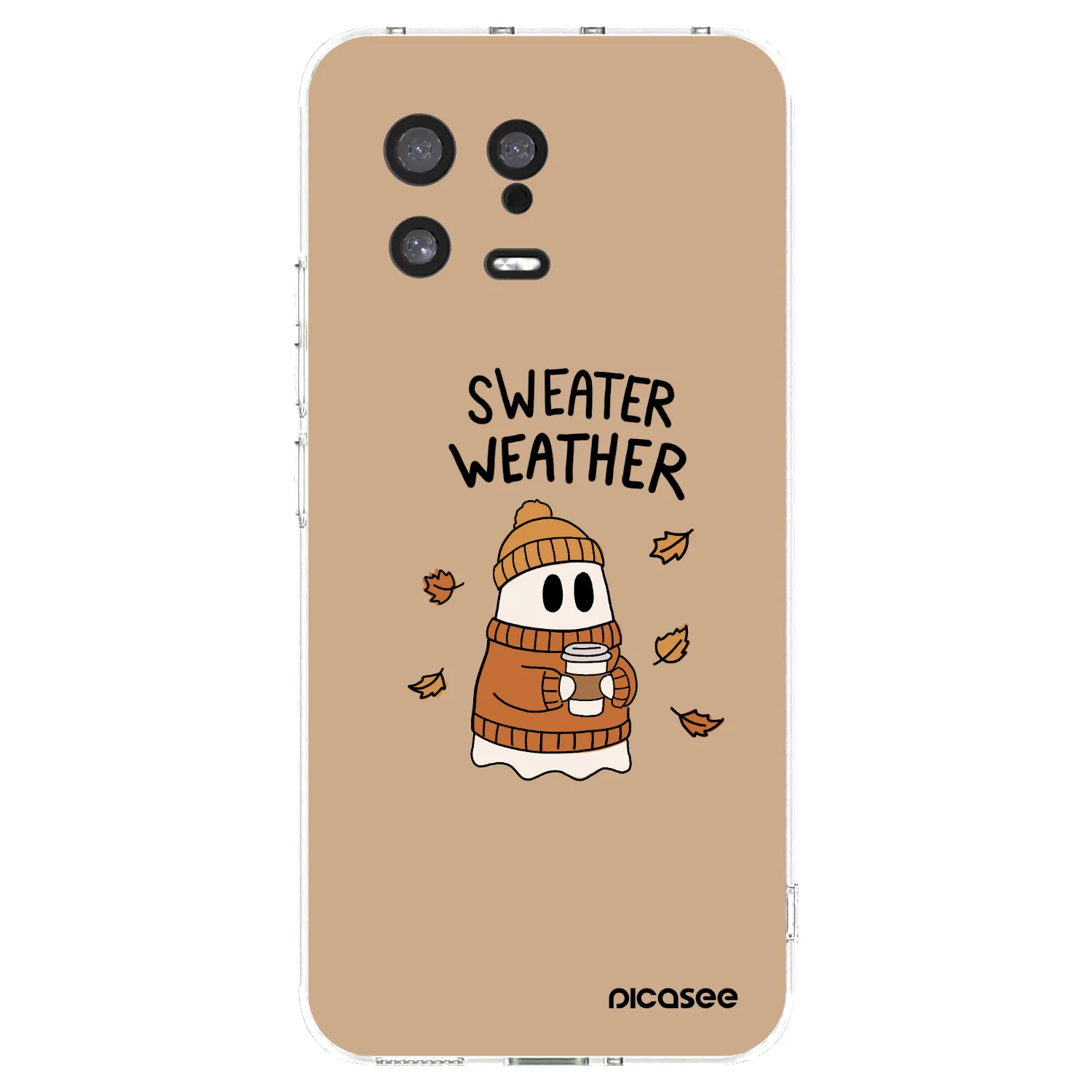 Picasee husă transparentă din silicon pentru Xiaomi 13 - Sweater ghost