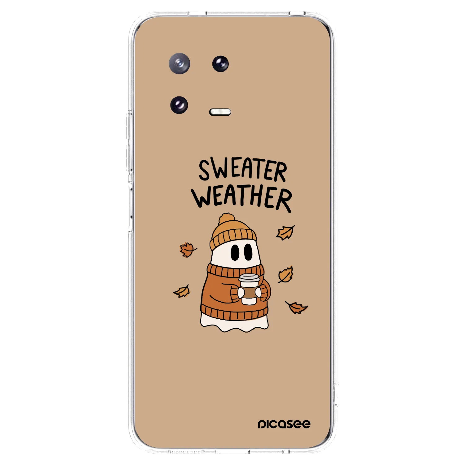 Picasee husă transparentă din silicon pentru Xiaomi 13 Pro - Sweater ghost