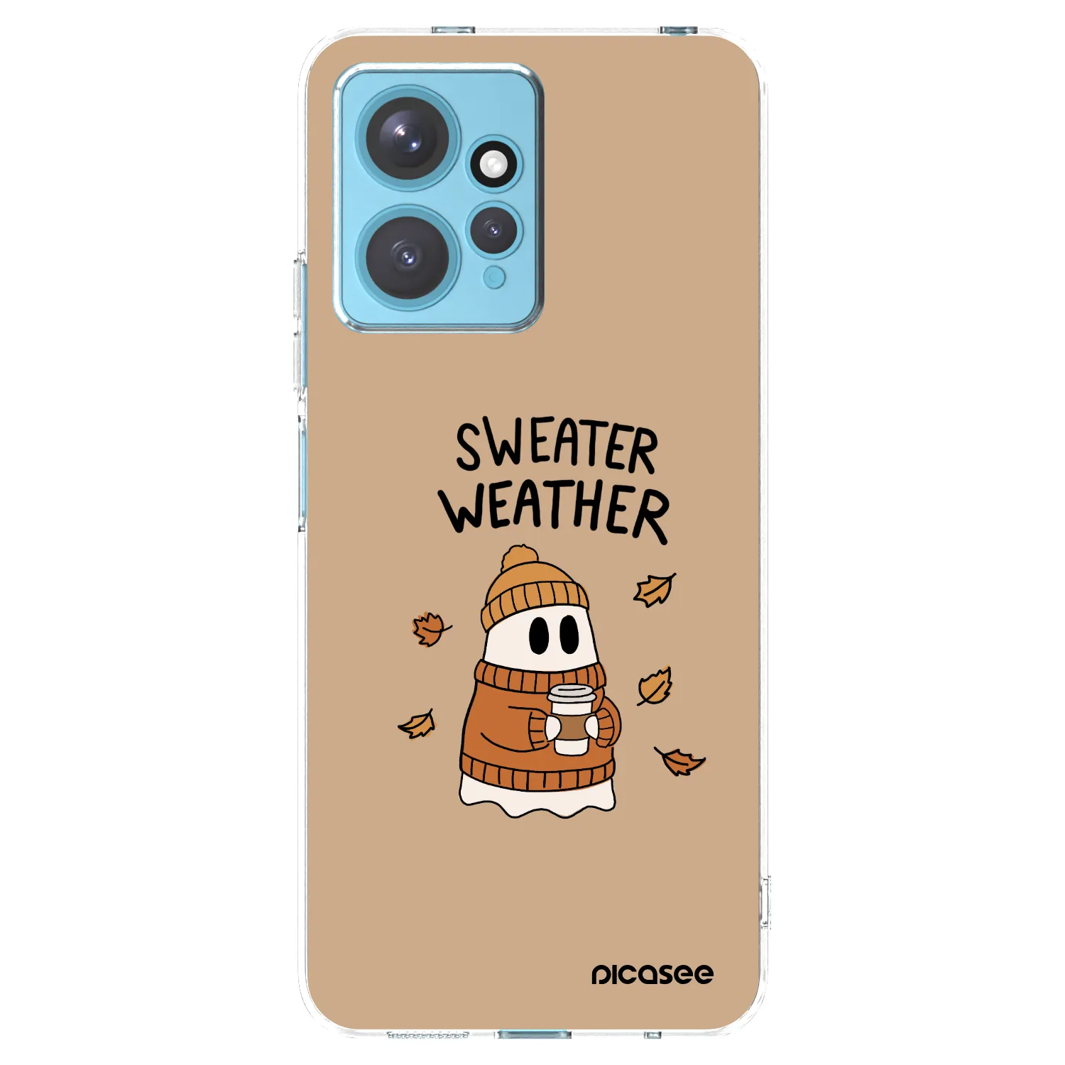 Picasee husă transparentă din silicon pentru Xiaomi Redmi Note 12 4G - Sweater ghost