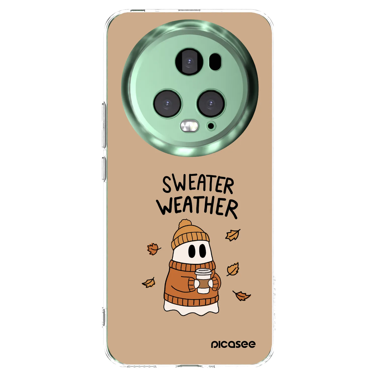 Picasee husă transparentă din silicon pentru Honor Magic5 Pro - Sweater ghost