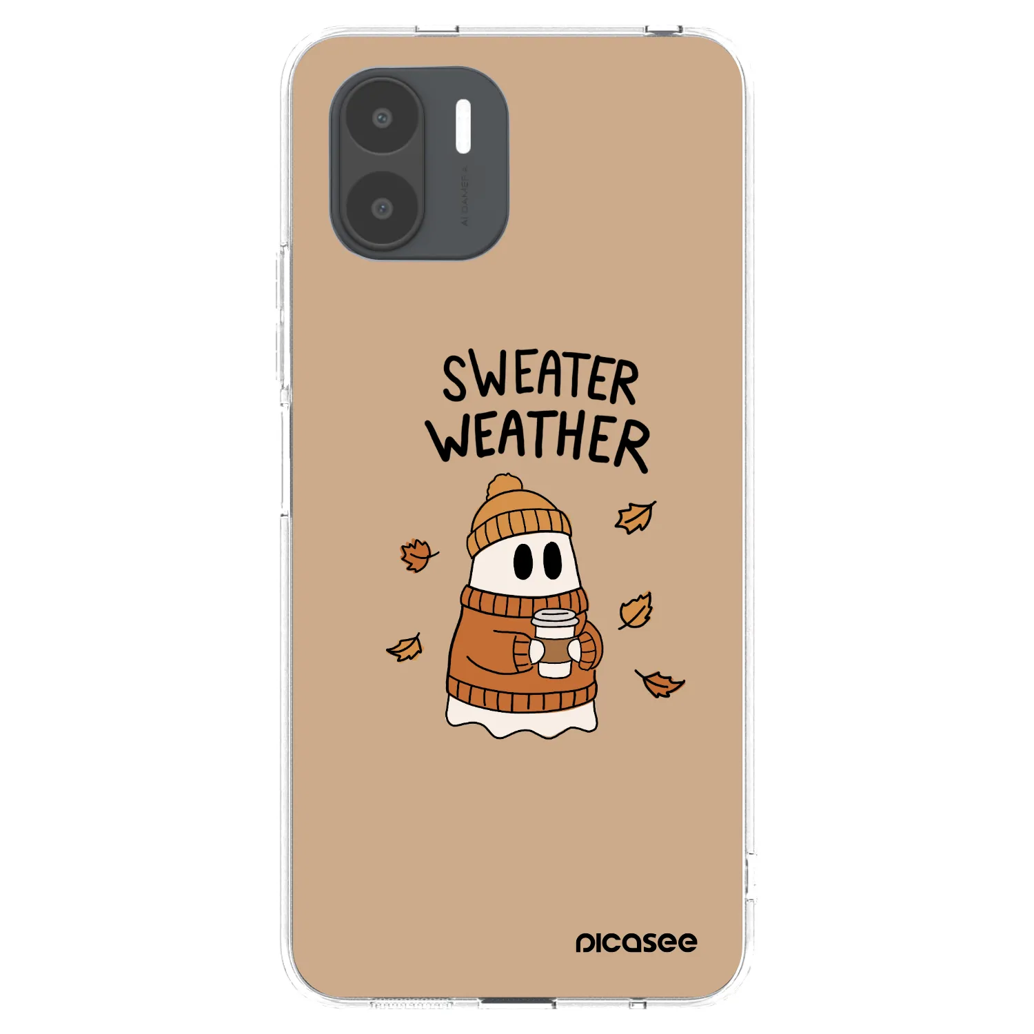 Picasee husă transparentă din silicon pentru Xiaomi Redmi A2 - Sweater ghost