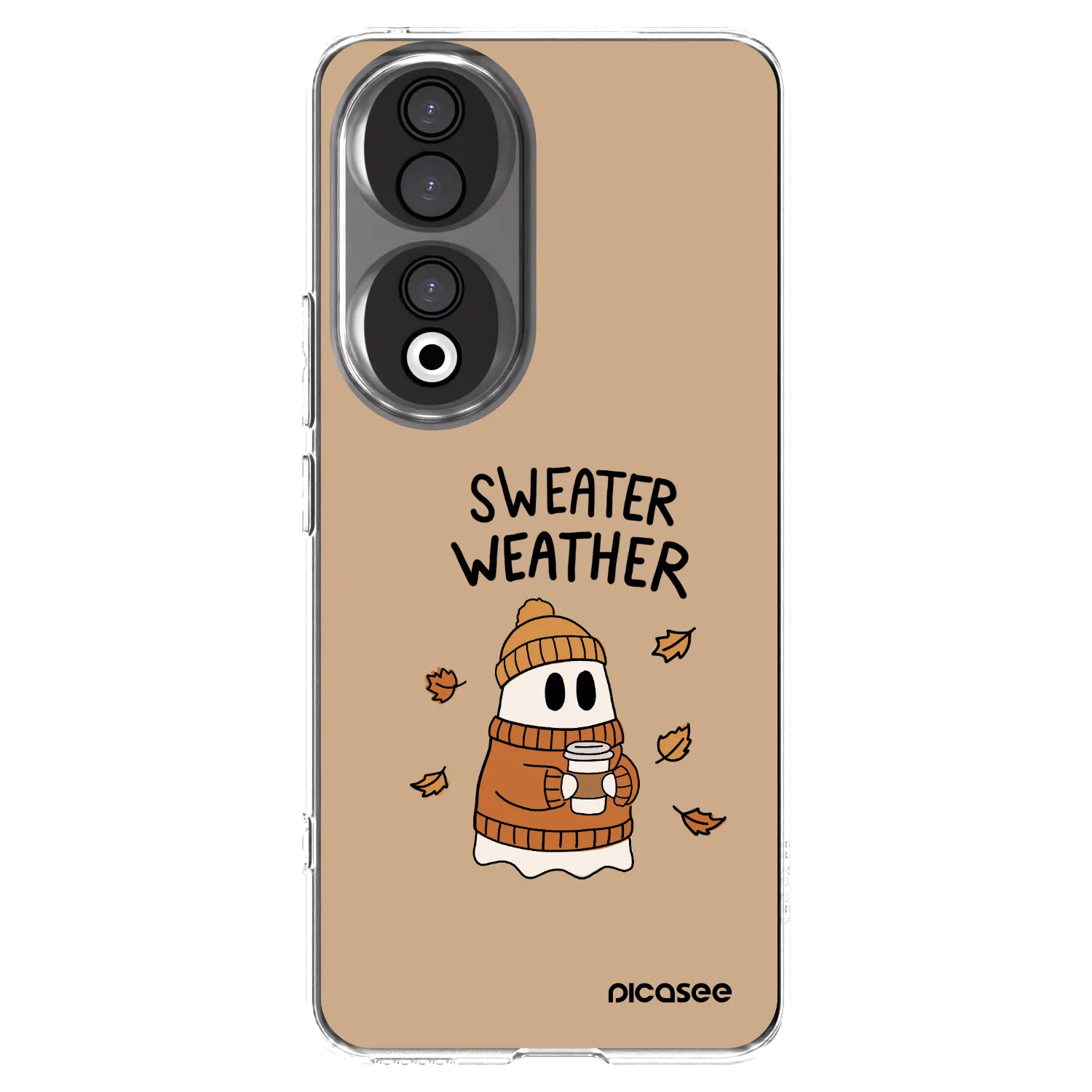 Picasee husă transparentă din silicon pentru Honor 90 5G - Sweater ghost