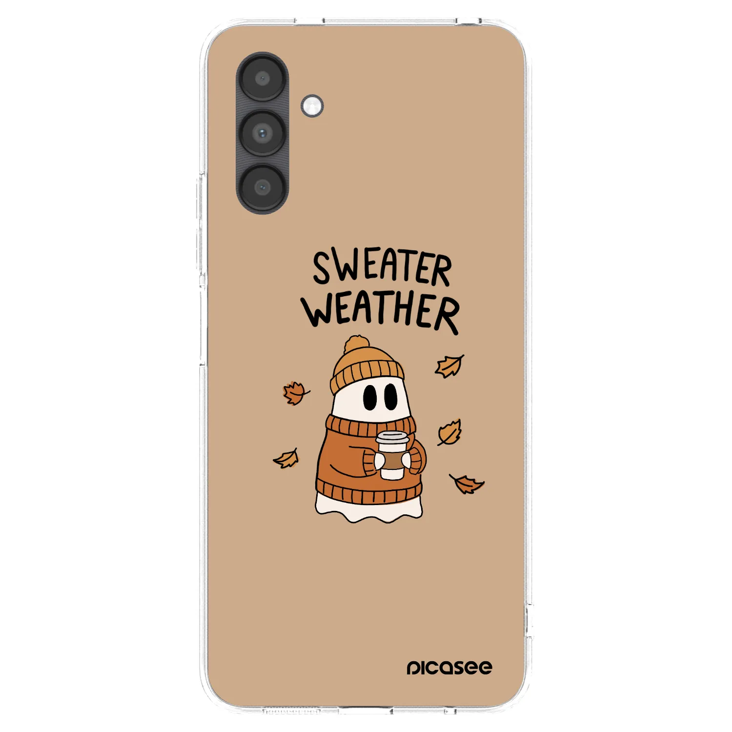 Picasee husă transparentă din silicon pentru Samsung Galaxy A04s A047F - Sweater ghost