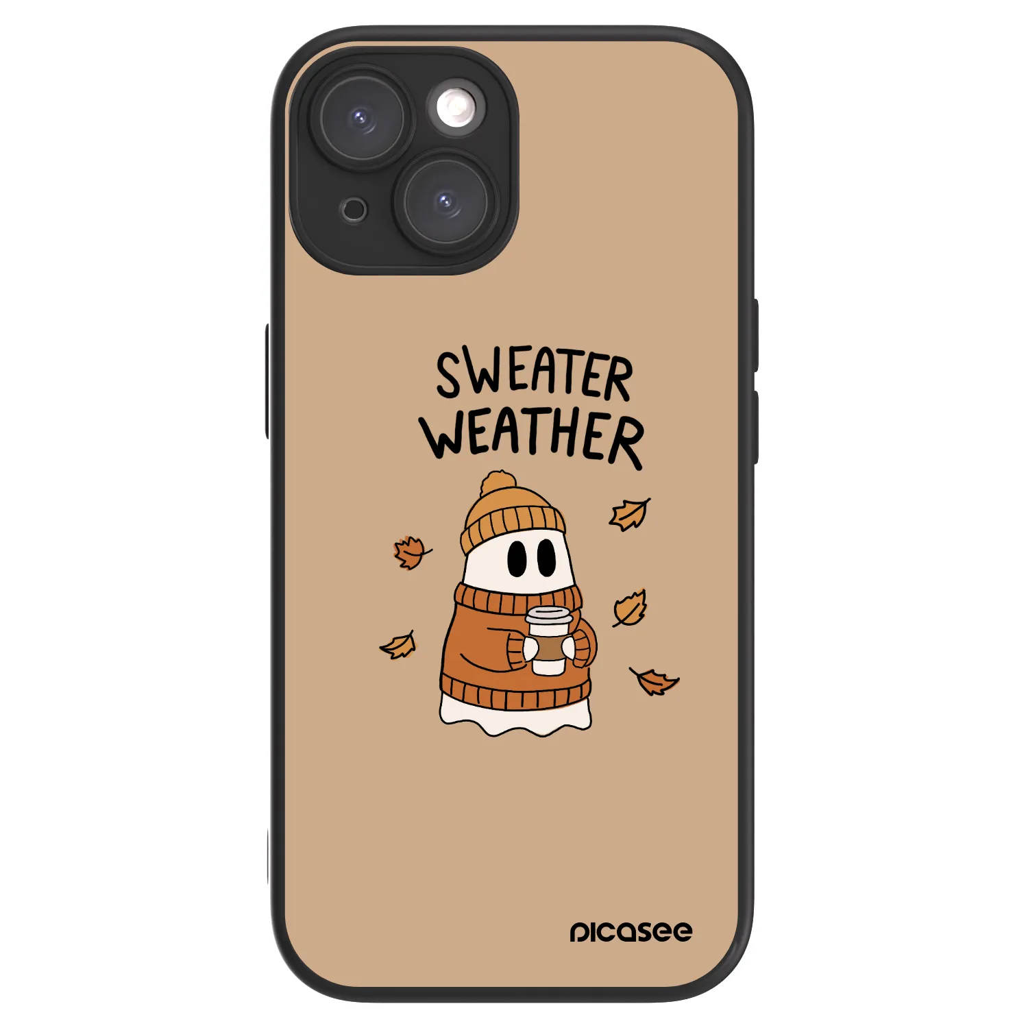 Picasee ULTIMATE CASE MagSafe pentru Apple iPhone 15 - Sweater ghost