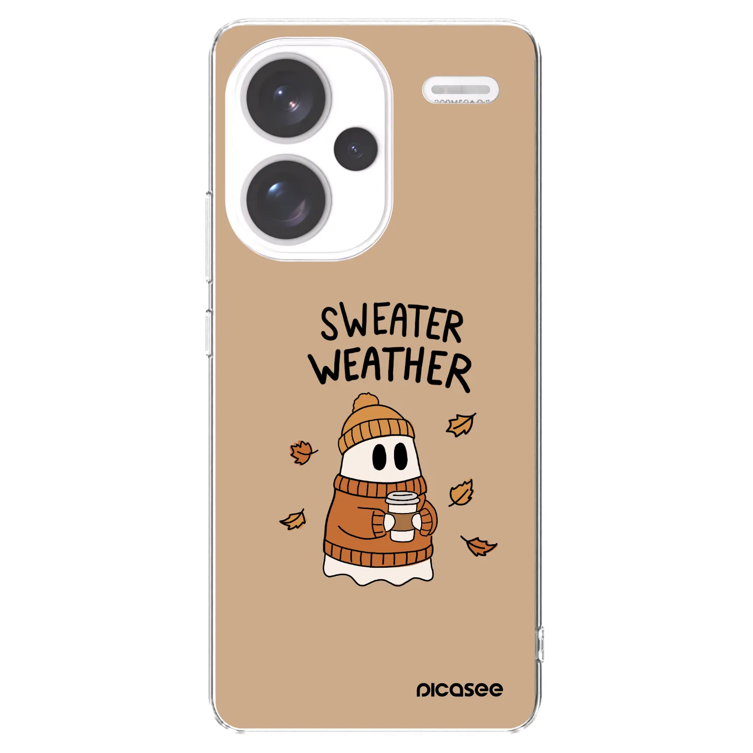 Picasee husă transparentă din silicon pentru Xiaomi Redmi Note 13 Pro+ 5G - Sweater ghost