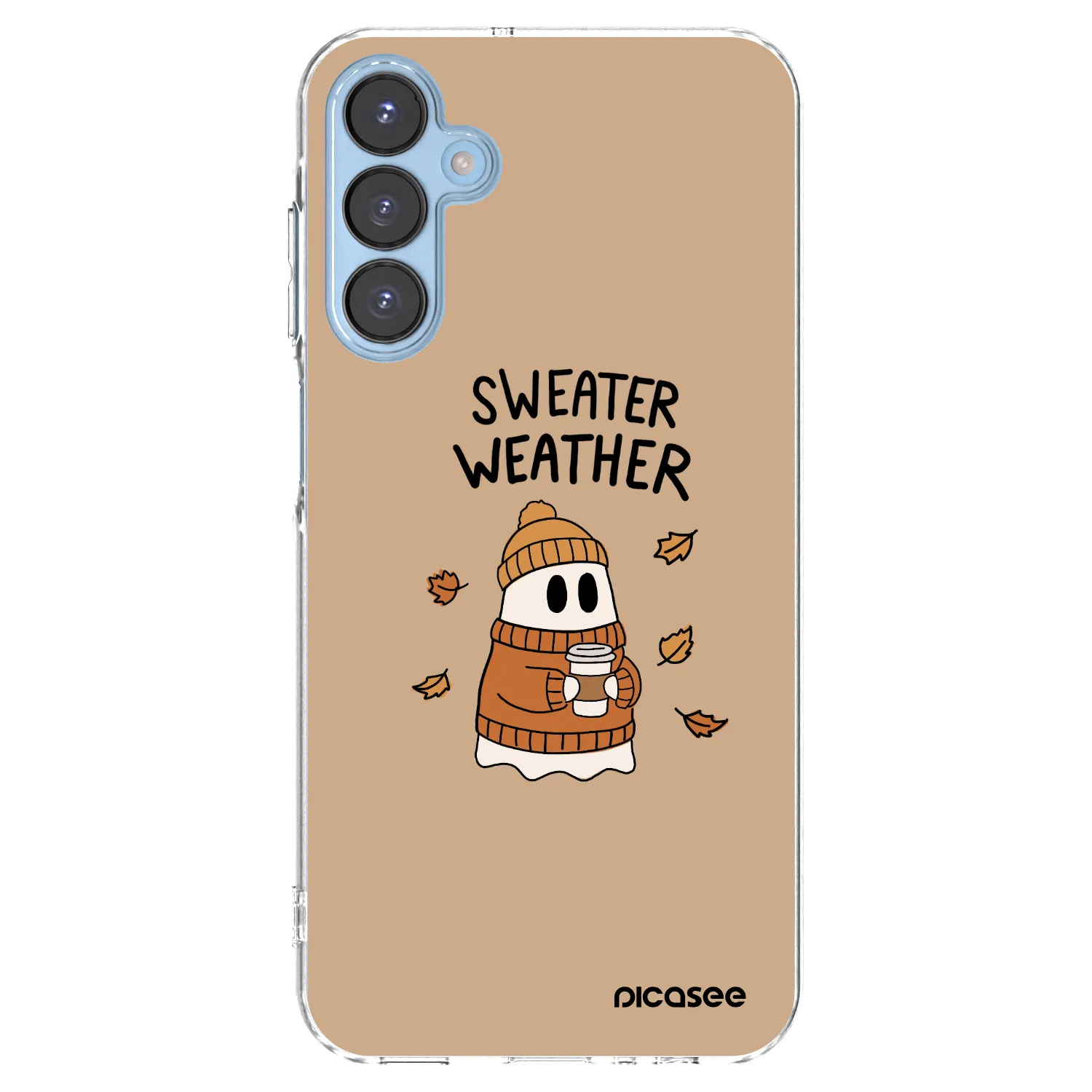 Picasee husă transparentă din silicon pentru Samsung Galaxy A15 A156B 5G - Sweater ghost