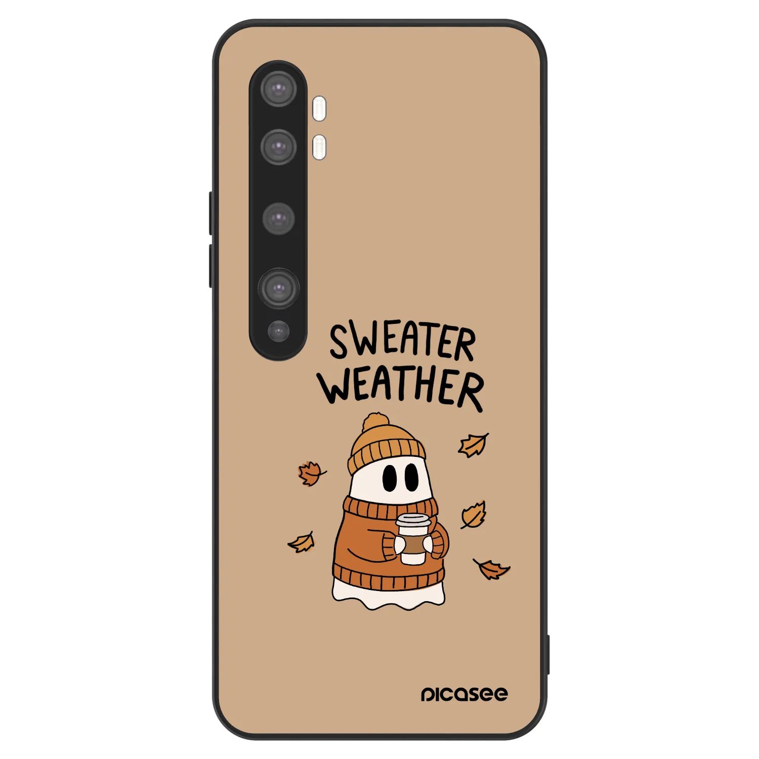 Picasee ULTIMATE CASE pentru Xiaomi Mi Note 10 (Pro) - Sweater ghost