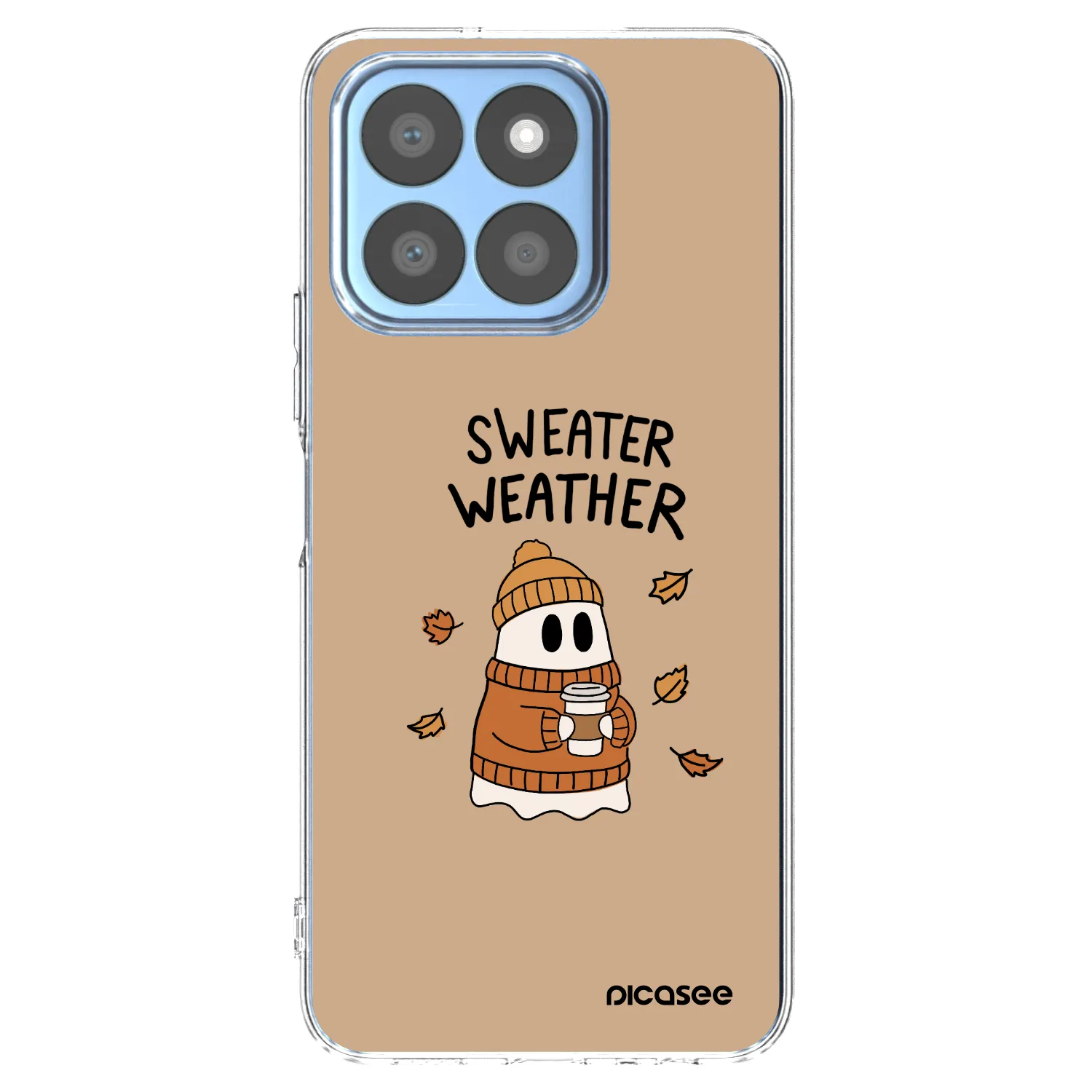 Picasee husă transparentă din silicon pentru Honor X8b - Sweater ghost