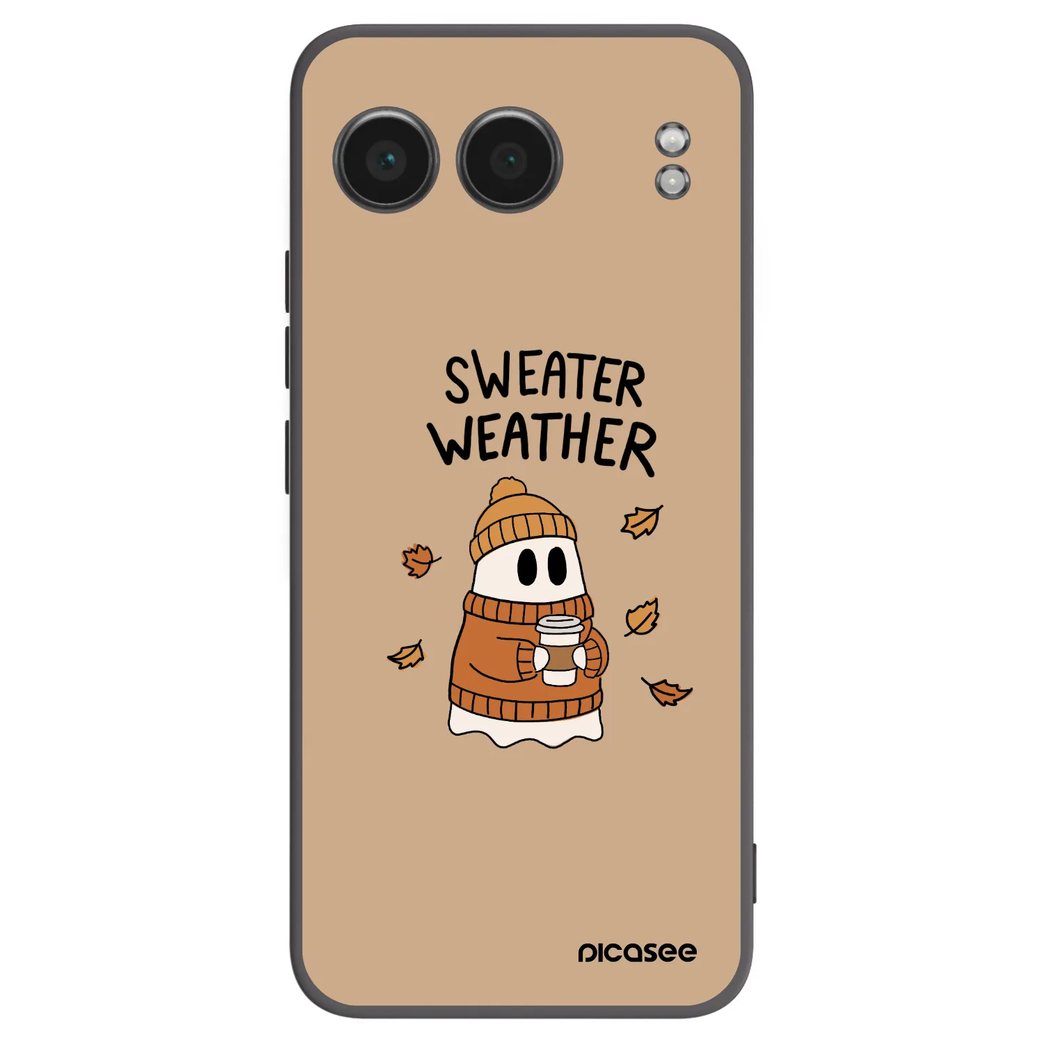 Picasee husă neagră din silicon pentru OnePlus Nord 4 - Sweater ghost