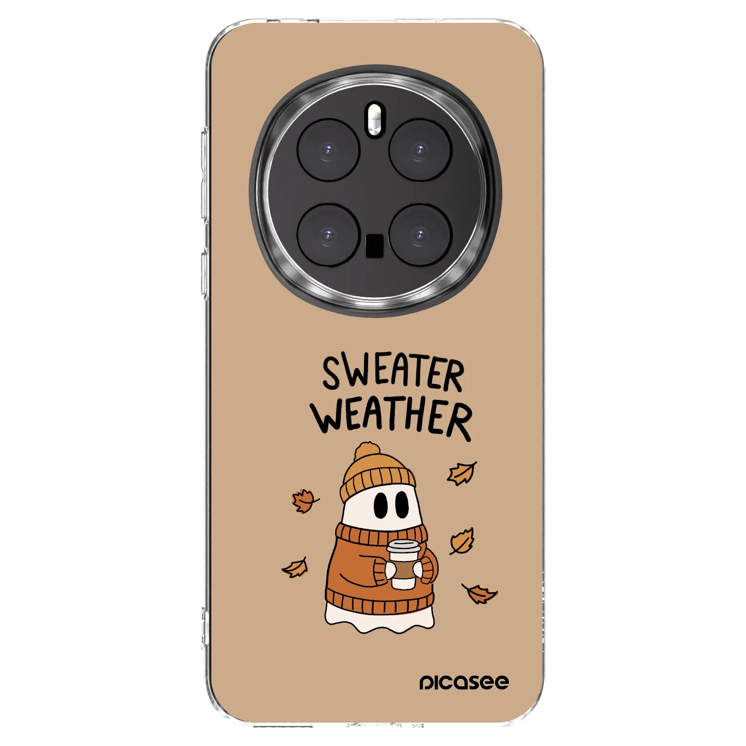Picasee husă transparentă din silicon pentru Honor Magic7 Pro 5G - Sweater ghost