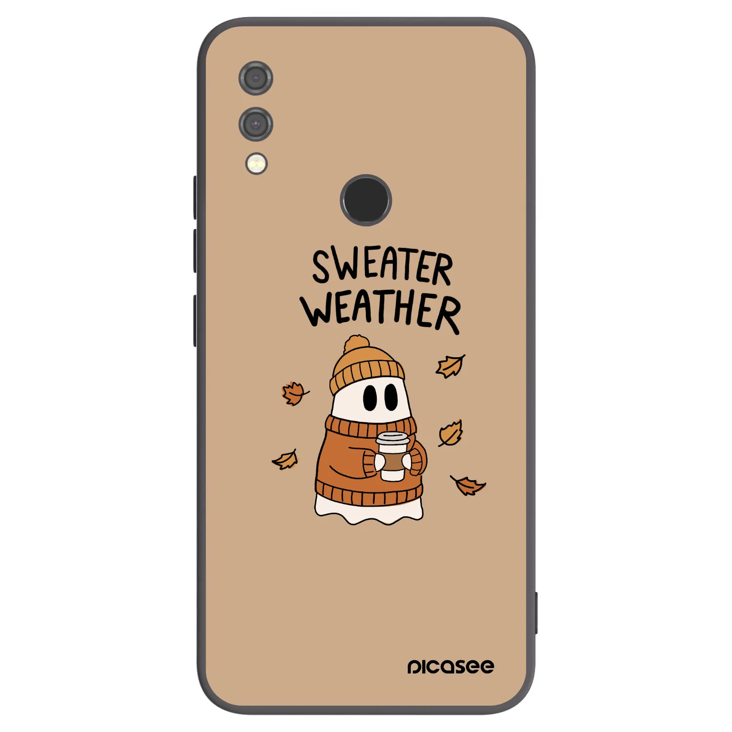 Picasee husă neagră din silicon pentru Xiaomi Redmi Note 7 - Sweater ghost