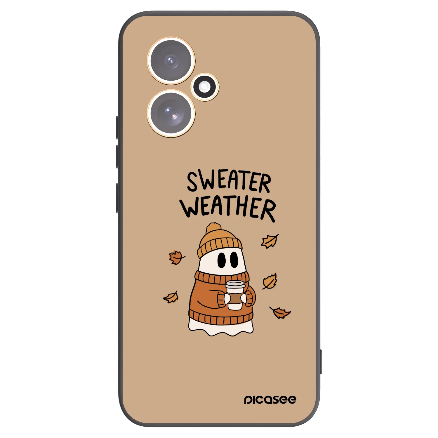 Picasee husă neagră din silicon pentru Honor 400 5G - Sweater ghost