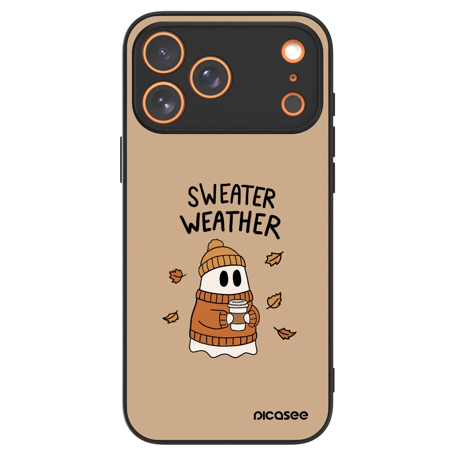 Picasee ULTIMATE CASE MagSafe pentru Apple iPhone 17 Pro Max - Sweater ghost