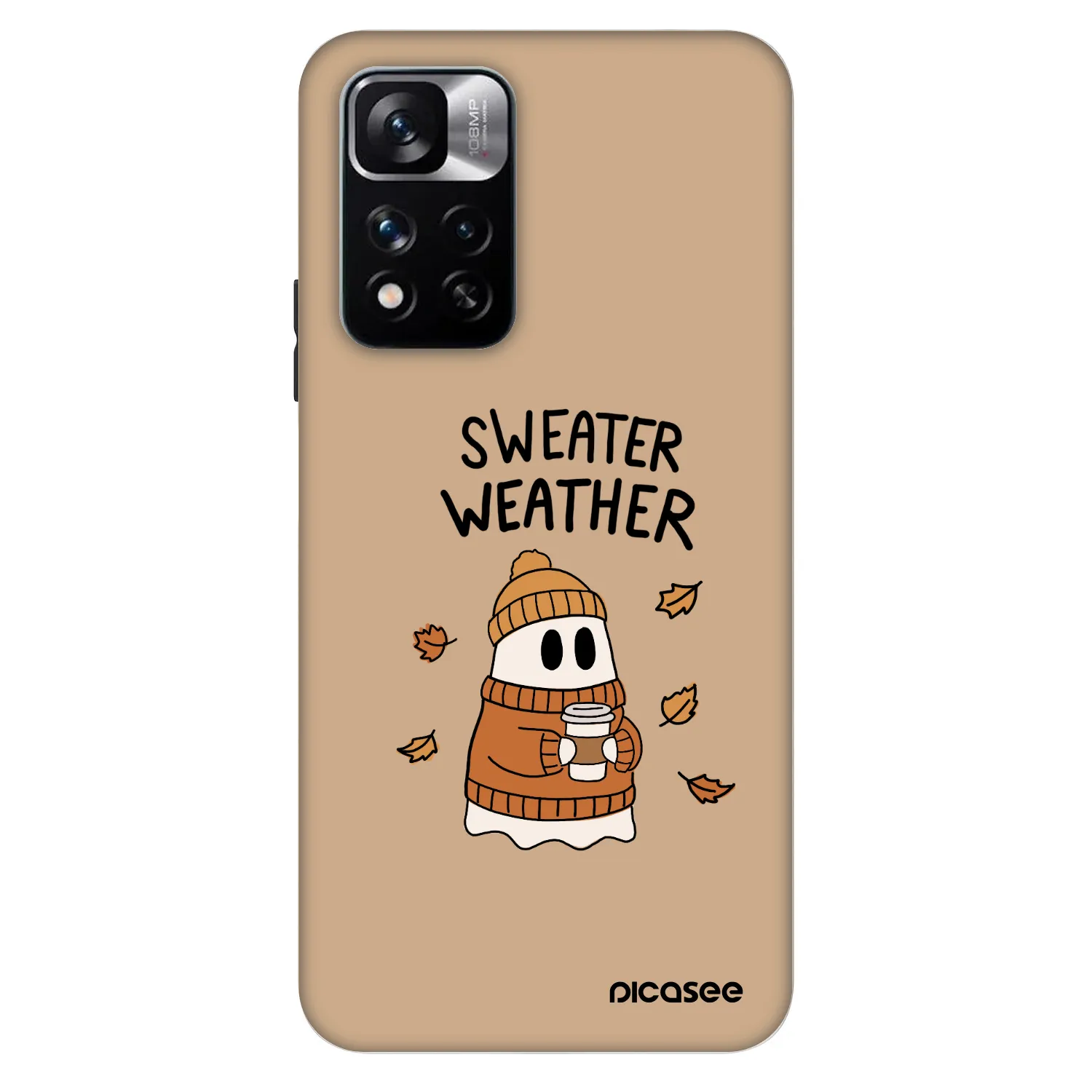 Picasee Fashion Case pentru Xiaomi Redmi Note 11 Pro 5G - Sweater ghost