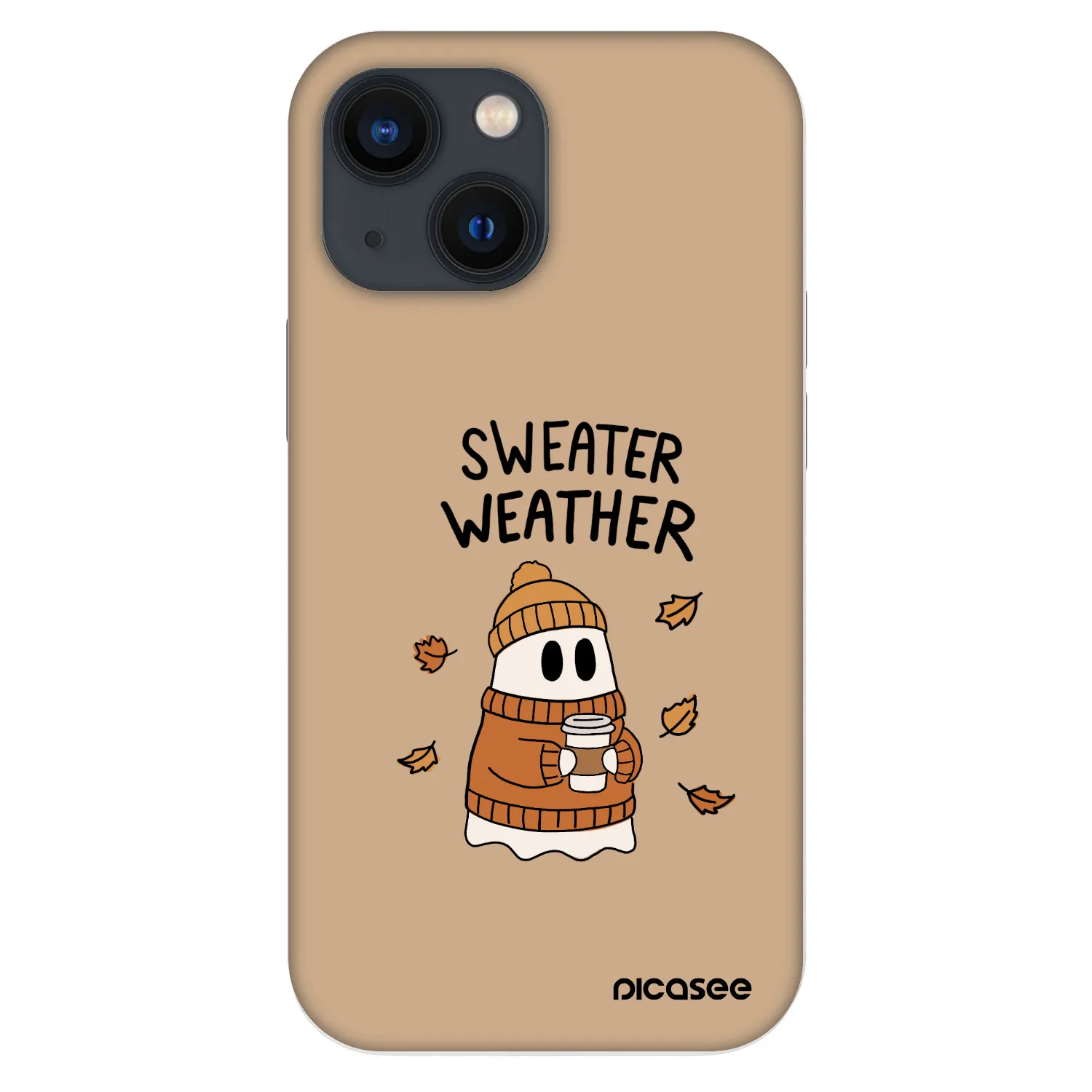Picasee Fashion Case pentru Apple iPhone 13 mini - Sweater ghost