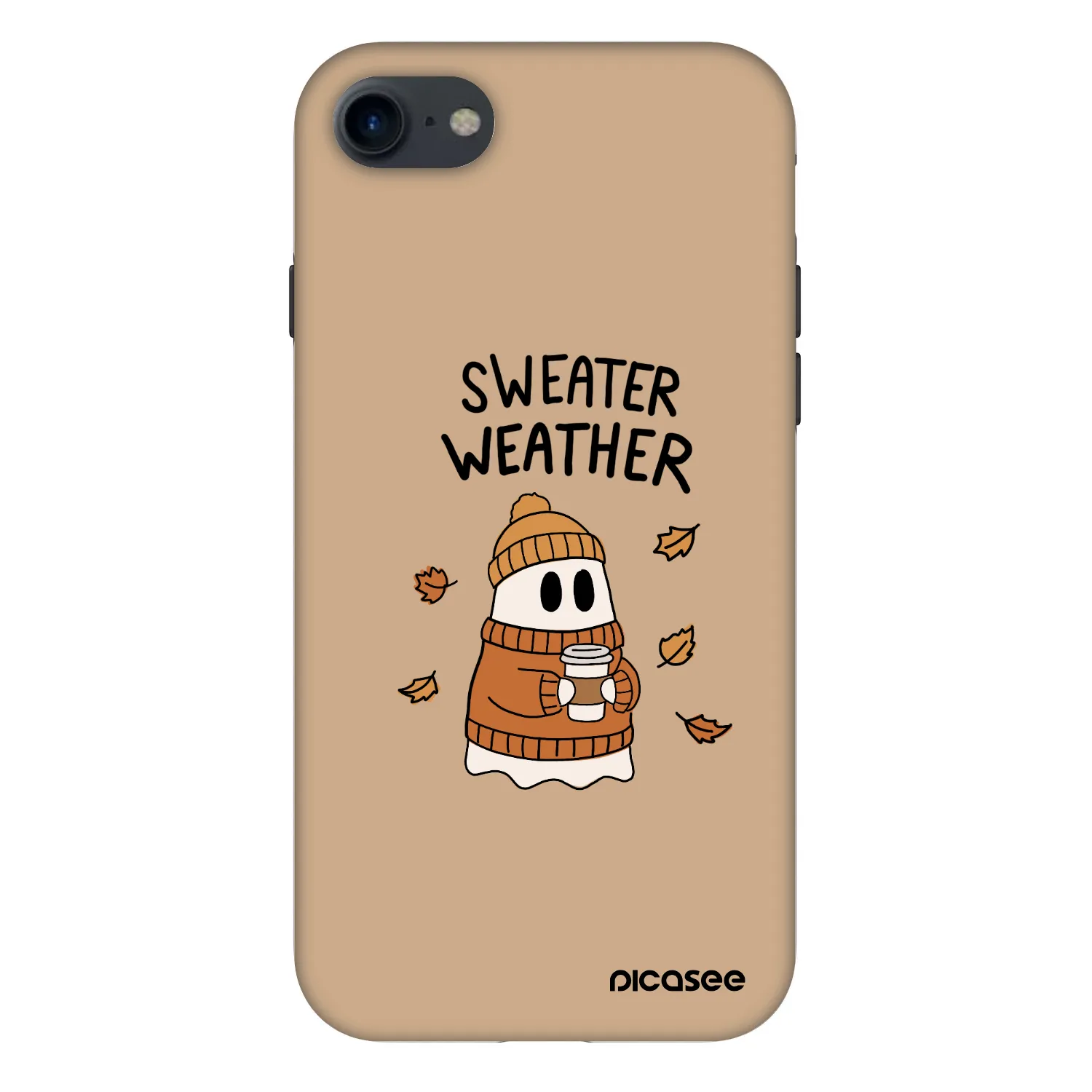 Picasee Fashion Case pentru Apple iPhone SE 2022 - Sweater ghost