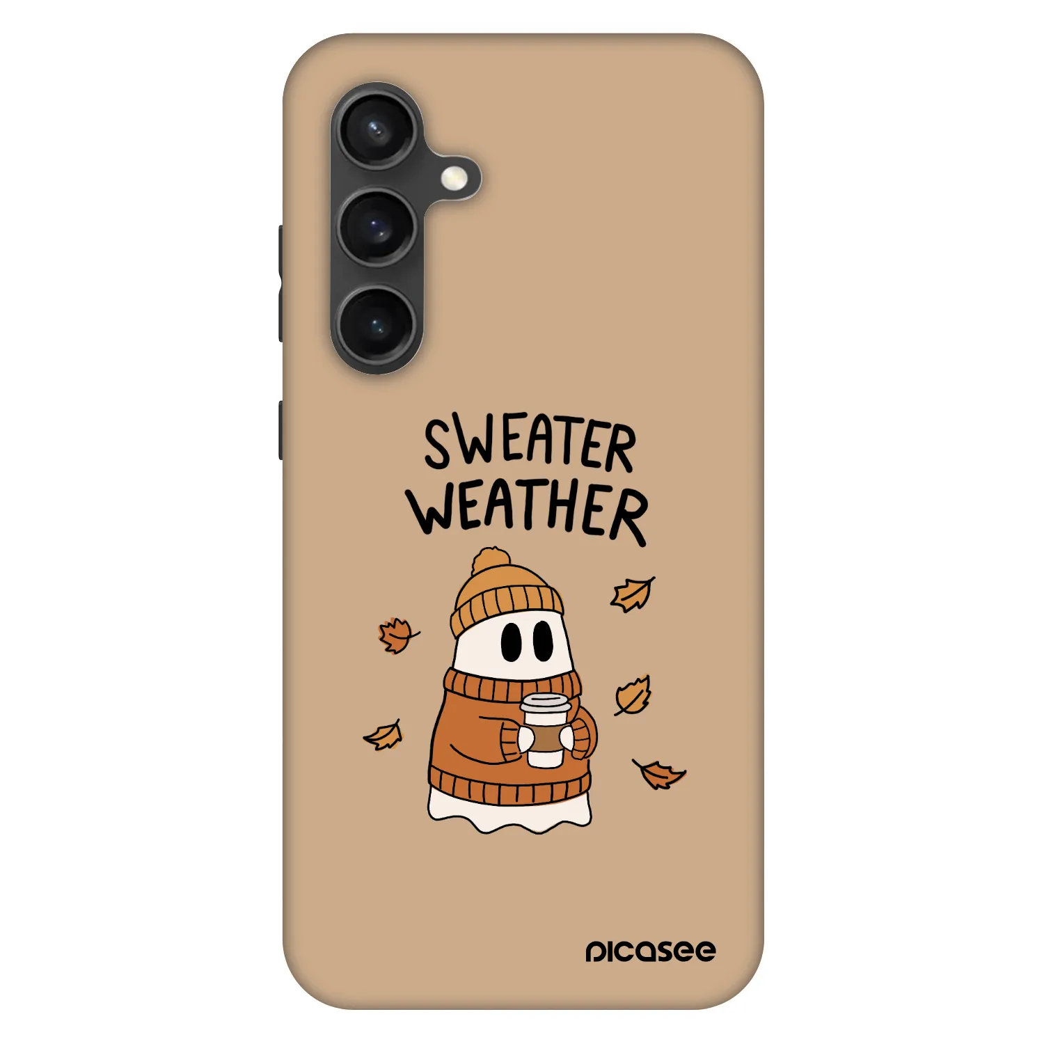 Picasee Fashion Case pentru Samsung Galaxy S24 FE S721B - Sweater ghost