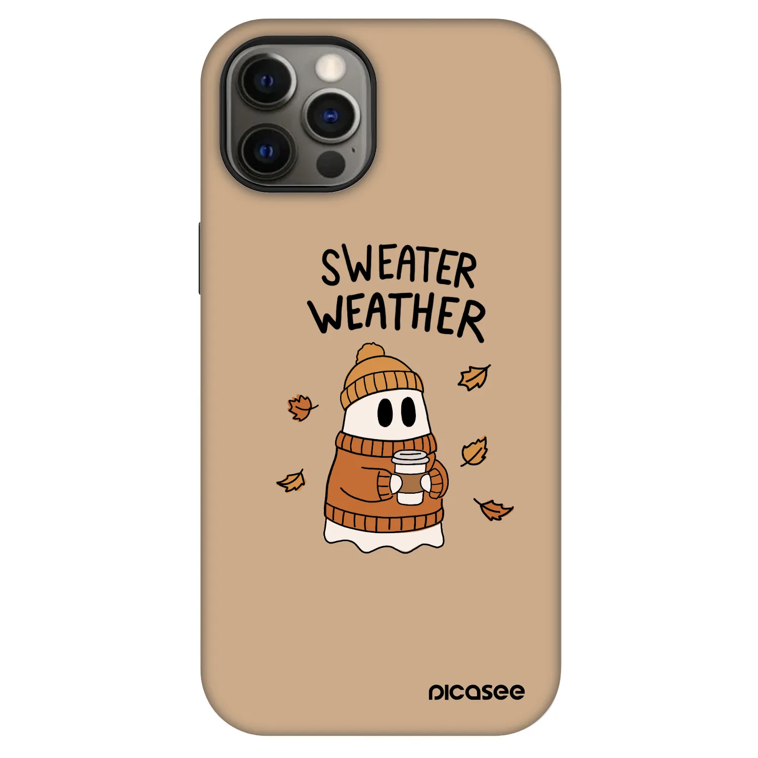 Picasee Fashion Case MagSafe pentru Apple iPhone 12 Pro - Sweater ghost