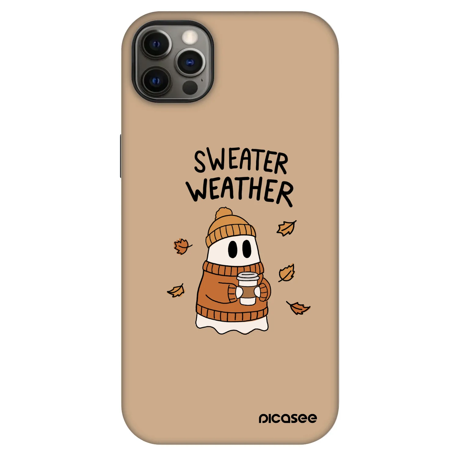 Picasee Fashion Case MagSafe pentru Apple iPhone 12 Pro Max - Sweater ghost