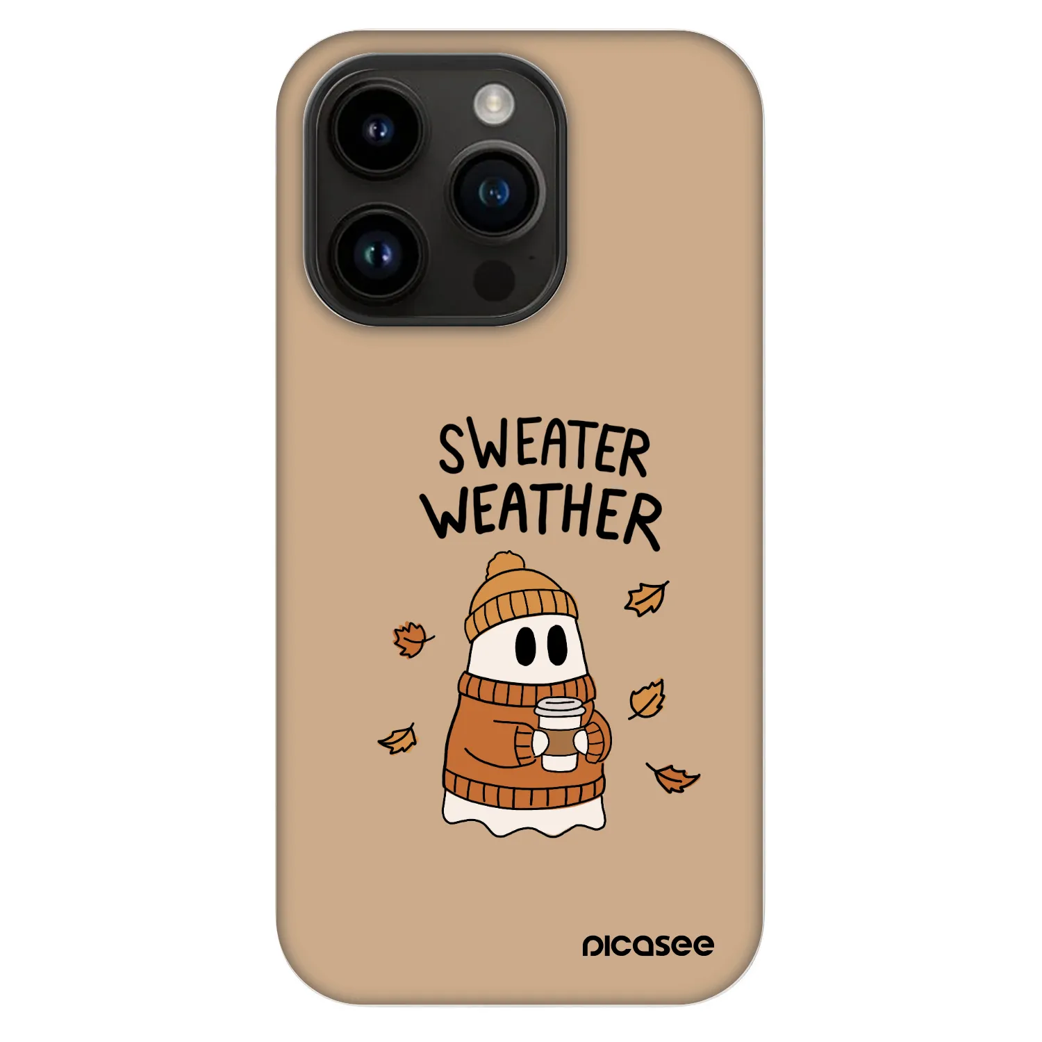 Picasee Fashion Case MagSafe pentru Apple iPhone 14 Pro - Sweater ghost