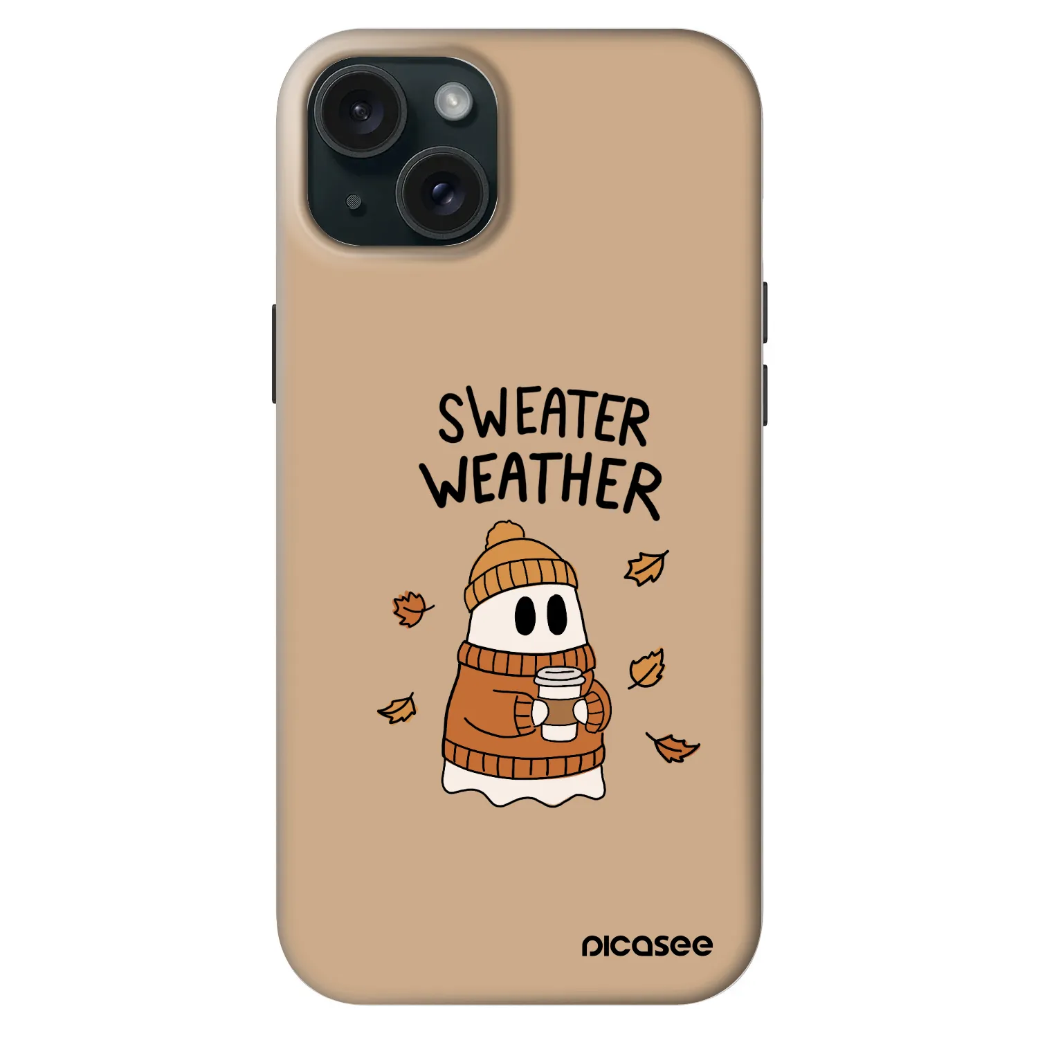 Picasee Fashion Case MagSafe pentru Apple iPhone 15 Plus - Sweater ghost