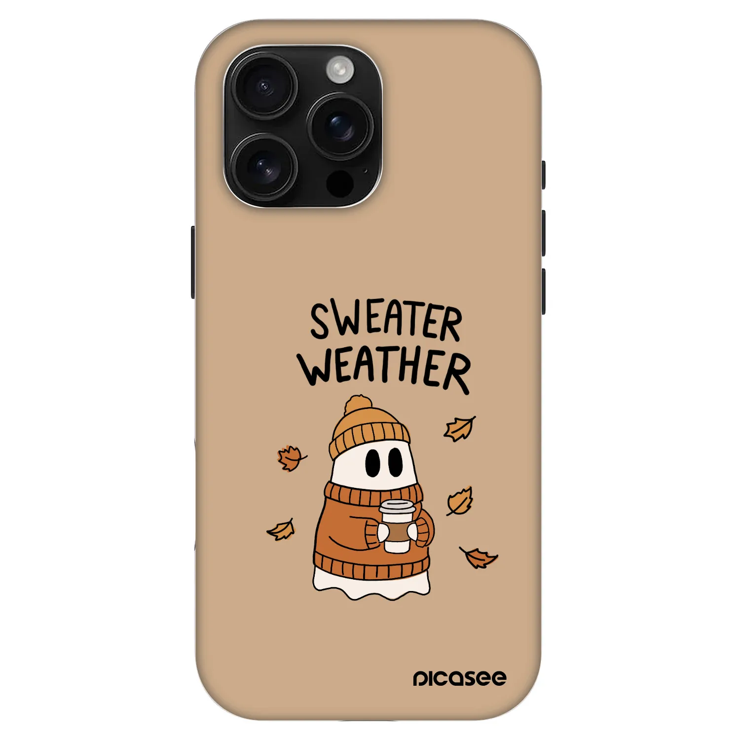 Picasee Fashion Case MagSafe pentru Apple iPhone 16 Pro Max - Sweater ghost
