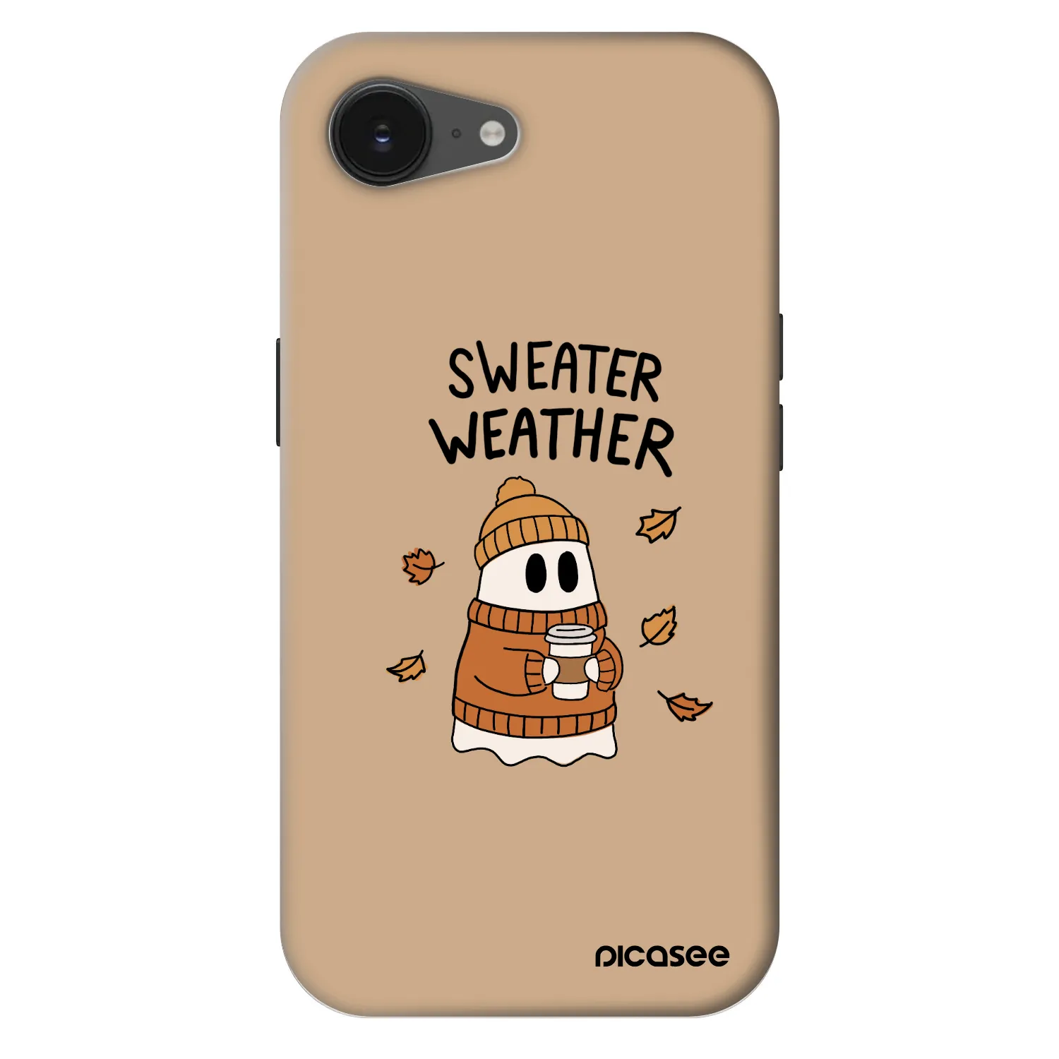 Picasee Fashion Case MagSafe pentru Apple iPhone 16e - Sweater ghost