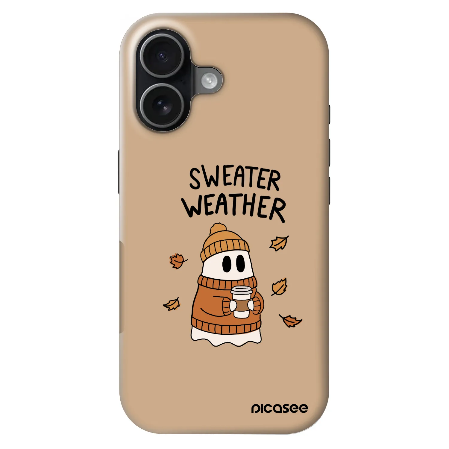 Picasee Fashion Case MagSafe pentru Apple iPhone 17 - Sweater ghost