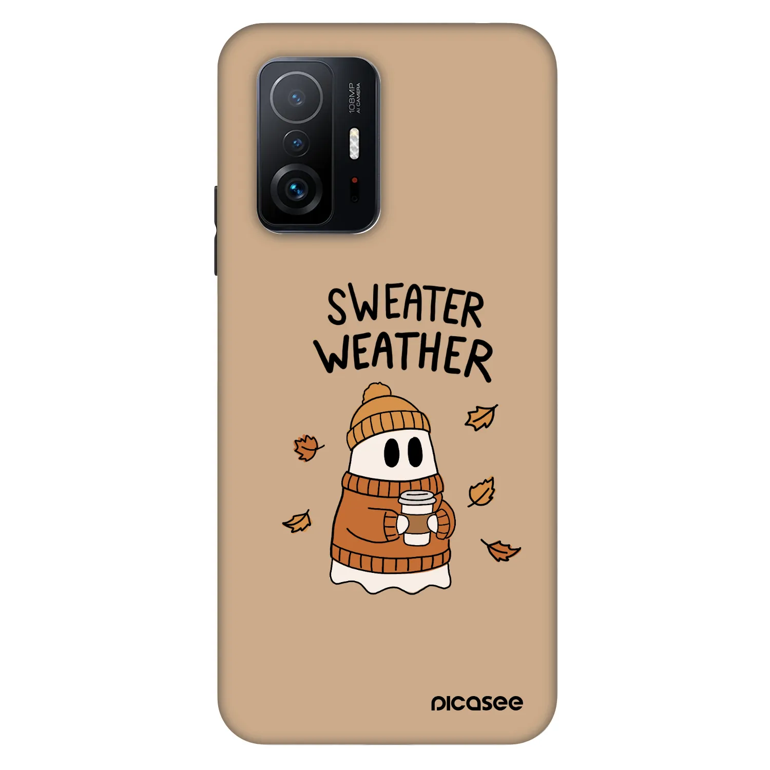 Picasee Fashion Case pentru Xiaomi 11T - Sweater ghost