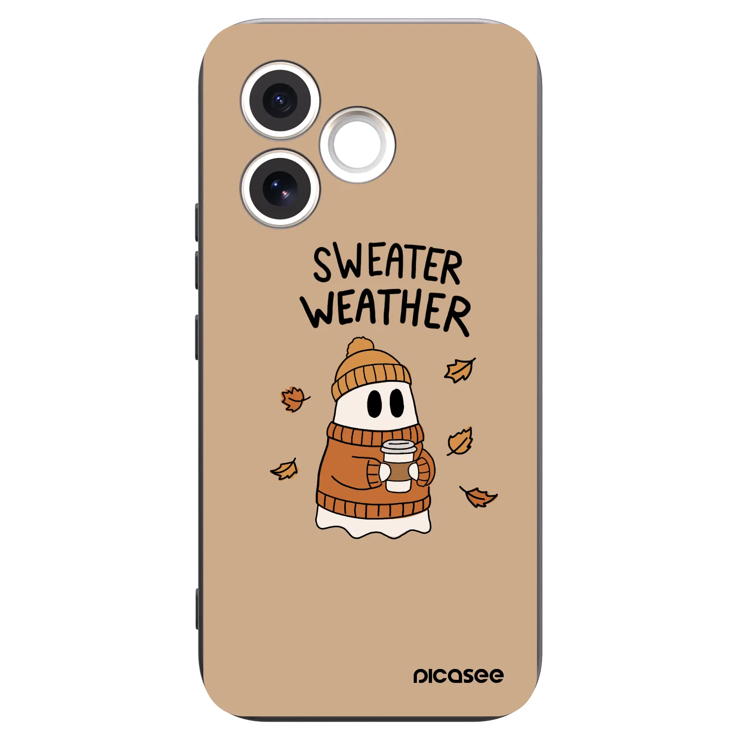 Picasee husă neagră din silicon pentru Honor 600 Lite - Sweater ghost