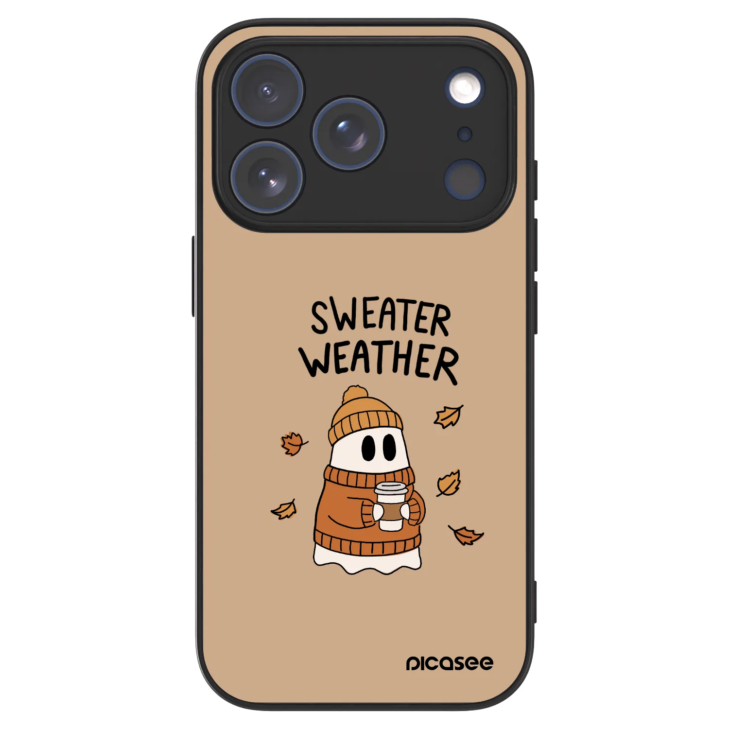 Picasee ULTIMATE CASE pentru Apple iPhone 18 Pro - Sweater ghost