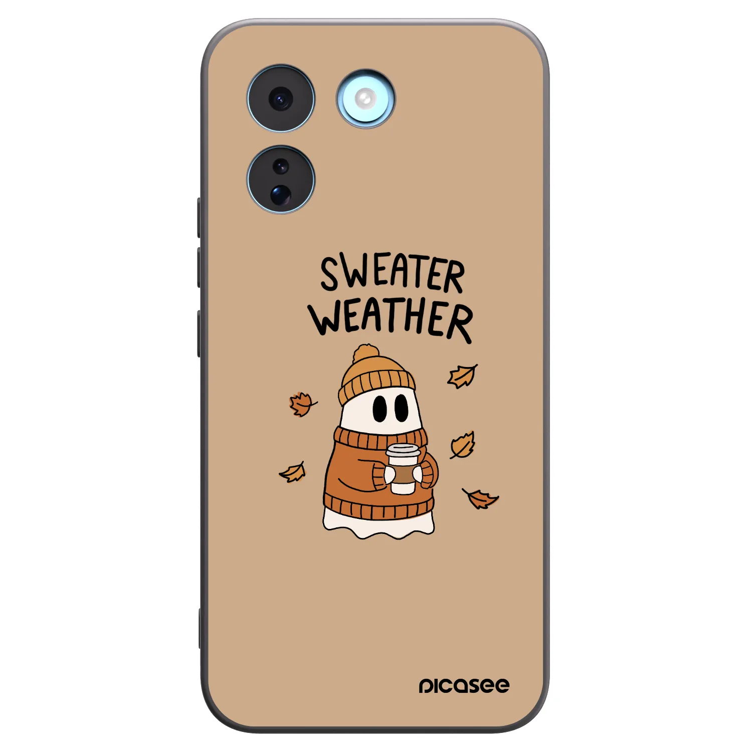 Picasee husă neagră din silicon pentru Xiaomi Redmi Note 17 Pro MAX 5G - Sweater ghost