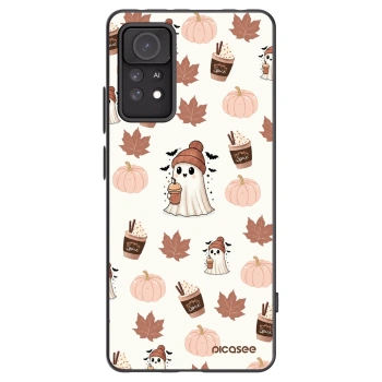 Picasee husă neagră din silicon pentru Xiaomi Redmi Note 11 Pro 5G - Pumpkin spice