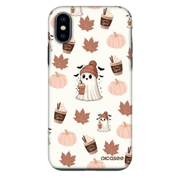 Husă pentru Apple iPhone X/XS - Pumpkin spice