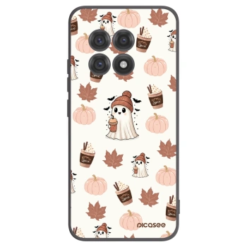 Picasee husă neagră din silicon pentru OnePlus 13R 5G - Pumpkin spice