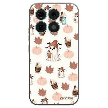 Picasee husă neagră din silicon pentru Xiaomi 17T - Pumpkin spice