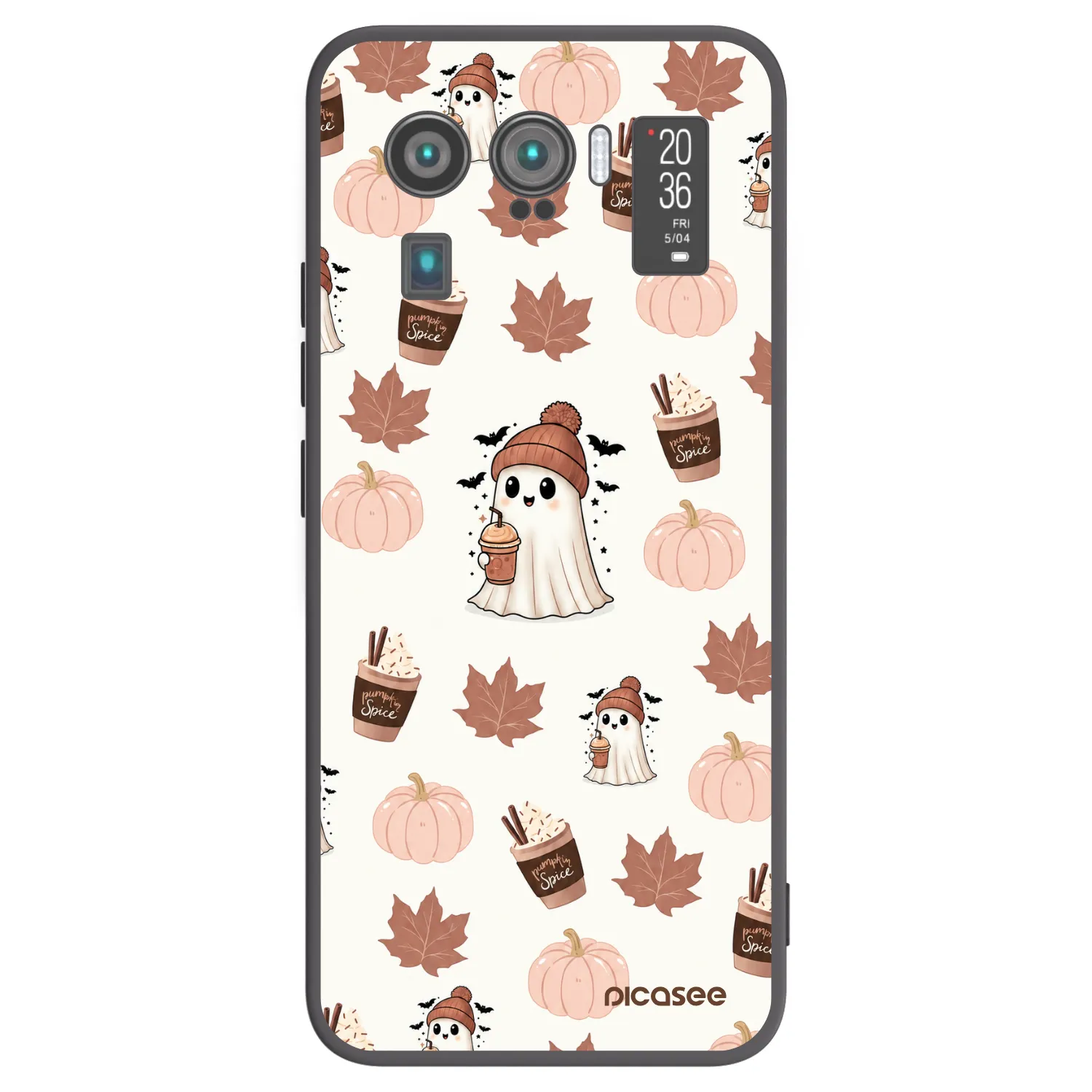 Picasee husă neagră din silicon pentru Xiaomi Mi 11 Ultra - Pumpkin spice