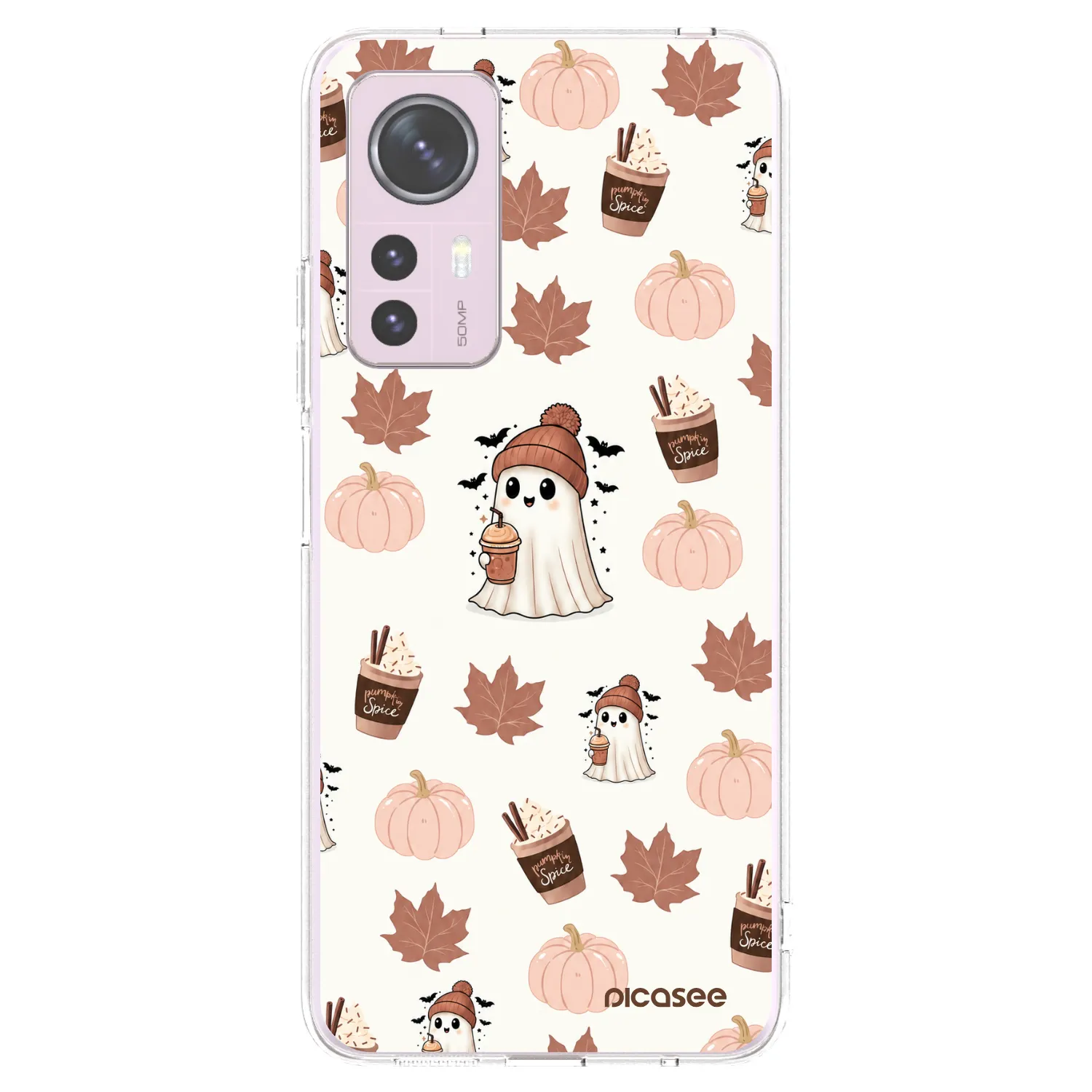 Picasee husă transparentă din silicon pentru Xiaomi 12 - Pumpkin spice