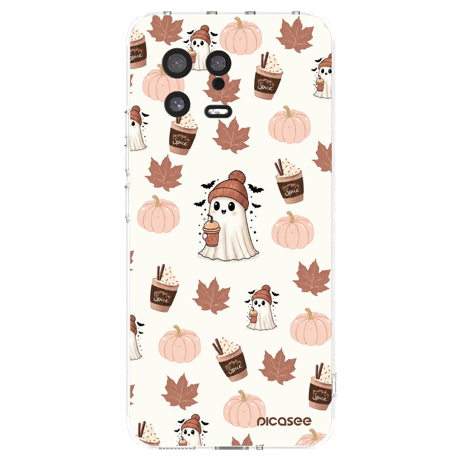 Picasee husă transparentă din silicon pentru Xiaomi 13 - Pumpkin spice