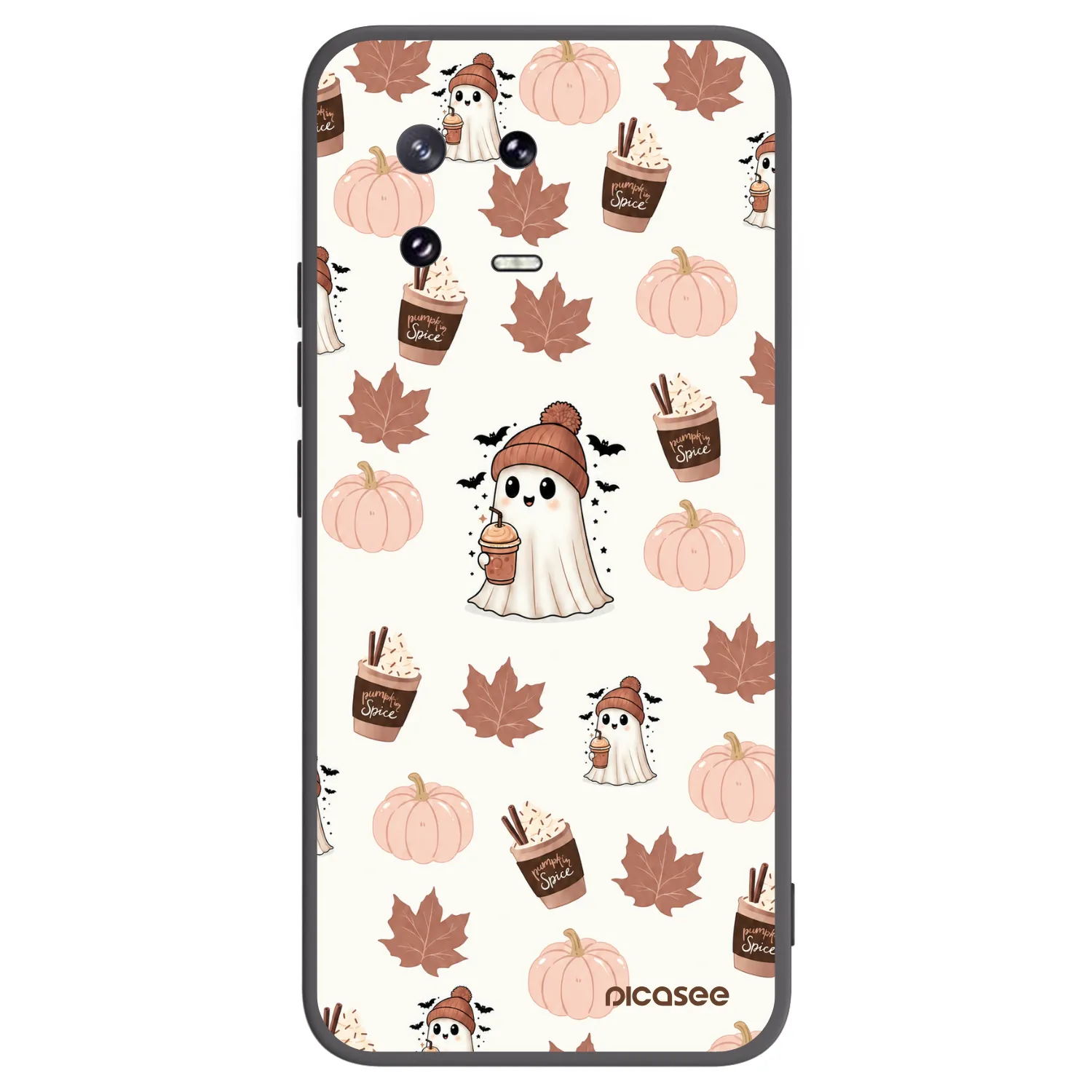 Picasee husă neagră din silicon pentru Xiaomi 13 Pro - Pumpkin spice