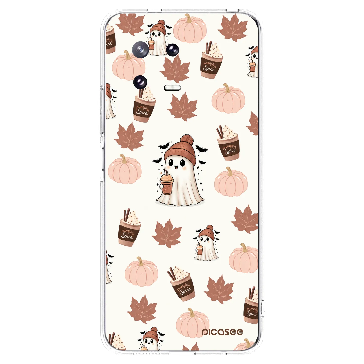 Picasee husă transparentă din silicon pentru Xiaomi 13 Pro - Pumpkin spice