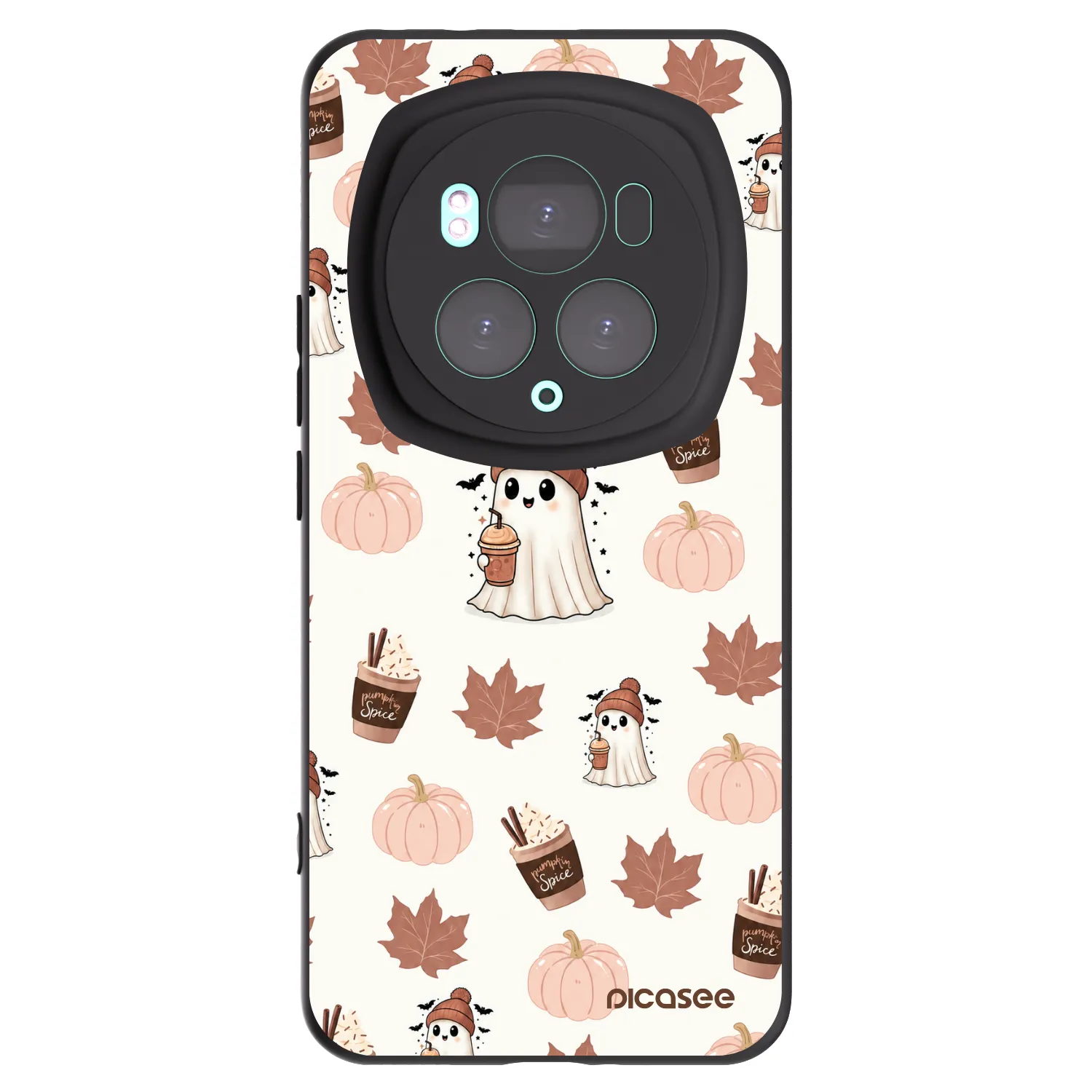 Picasee husă neagră din silicon pentru Honor Magic6 Pro - Pumpkin spice