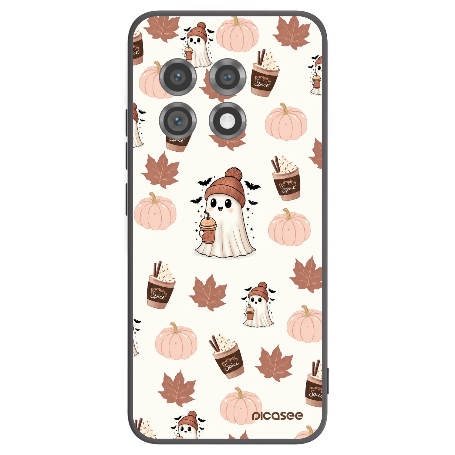 Picasee husă neagră din silicon pentru OnePlus 11 5G - Pumpkin spice