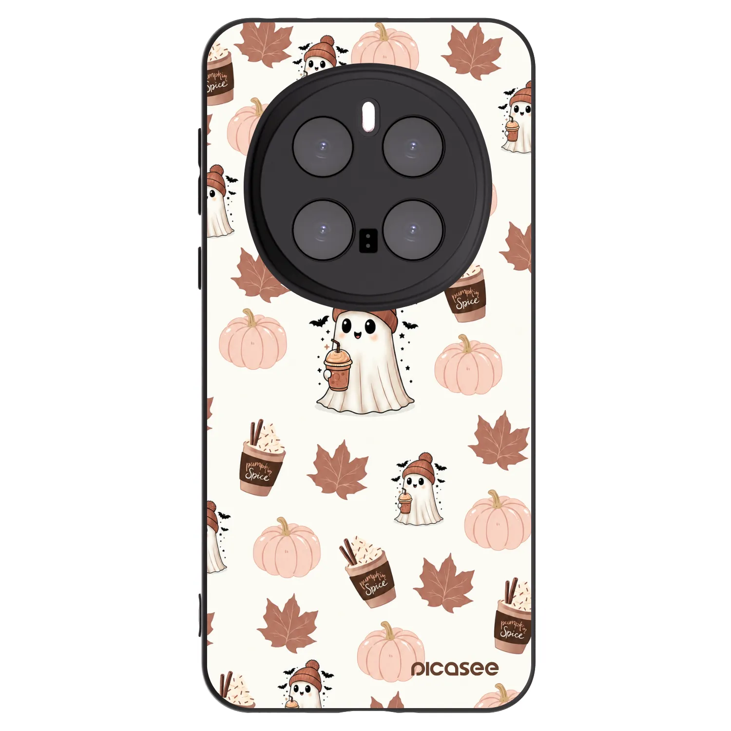Picasee husă neagră din silicon pentru Honor Magic7 Pro 5G - Pumpkin spice