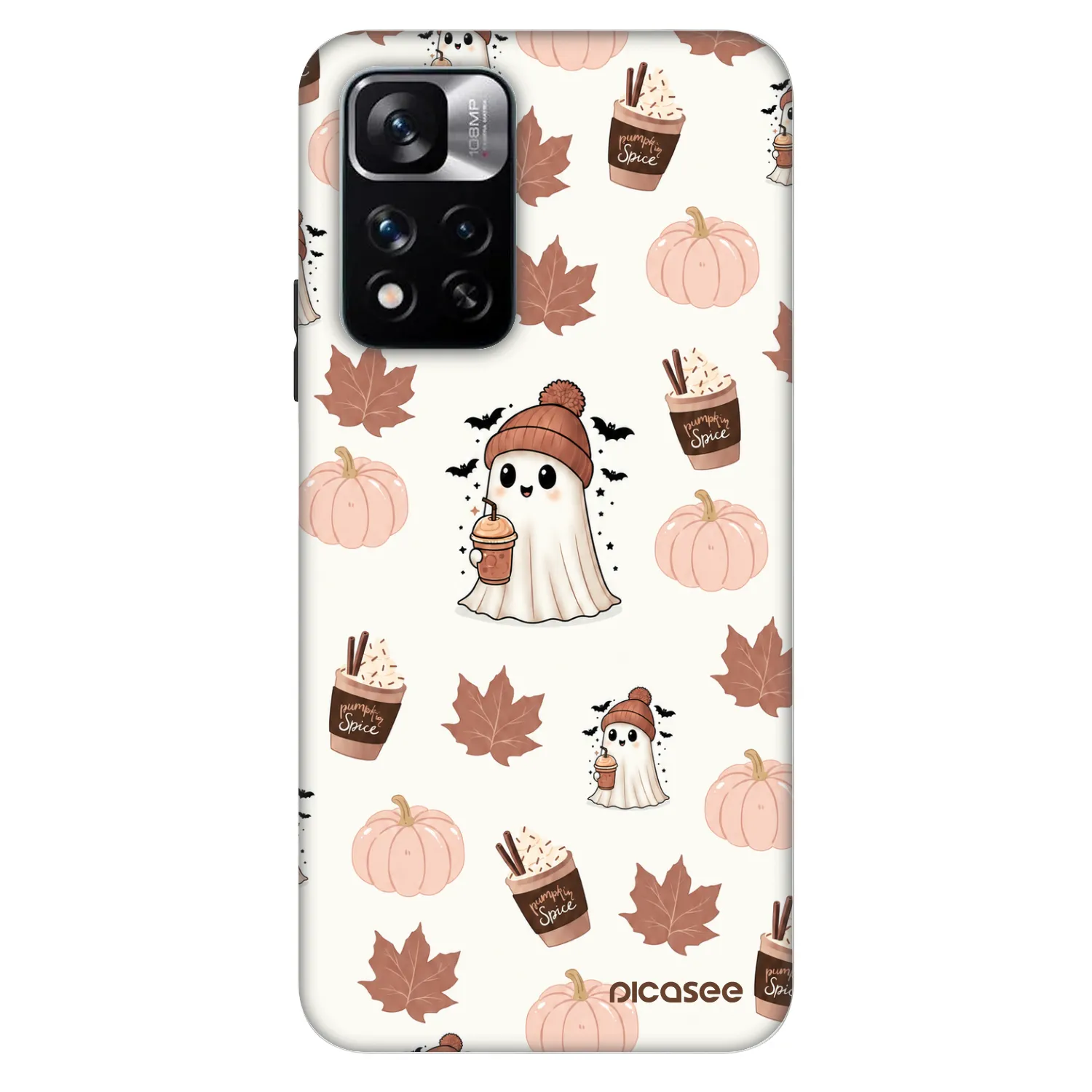 Picasee Fashion Case pentru Xiaomi Redmi Note 11 Pro 5G - Pumpkin spice