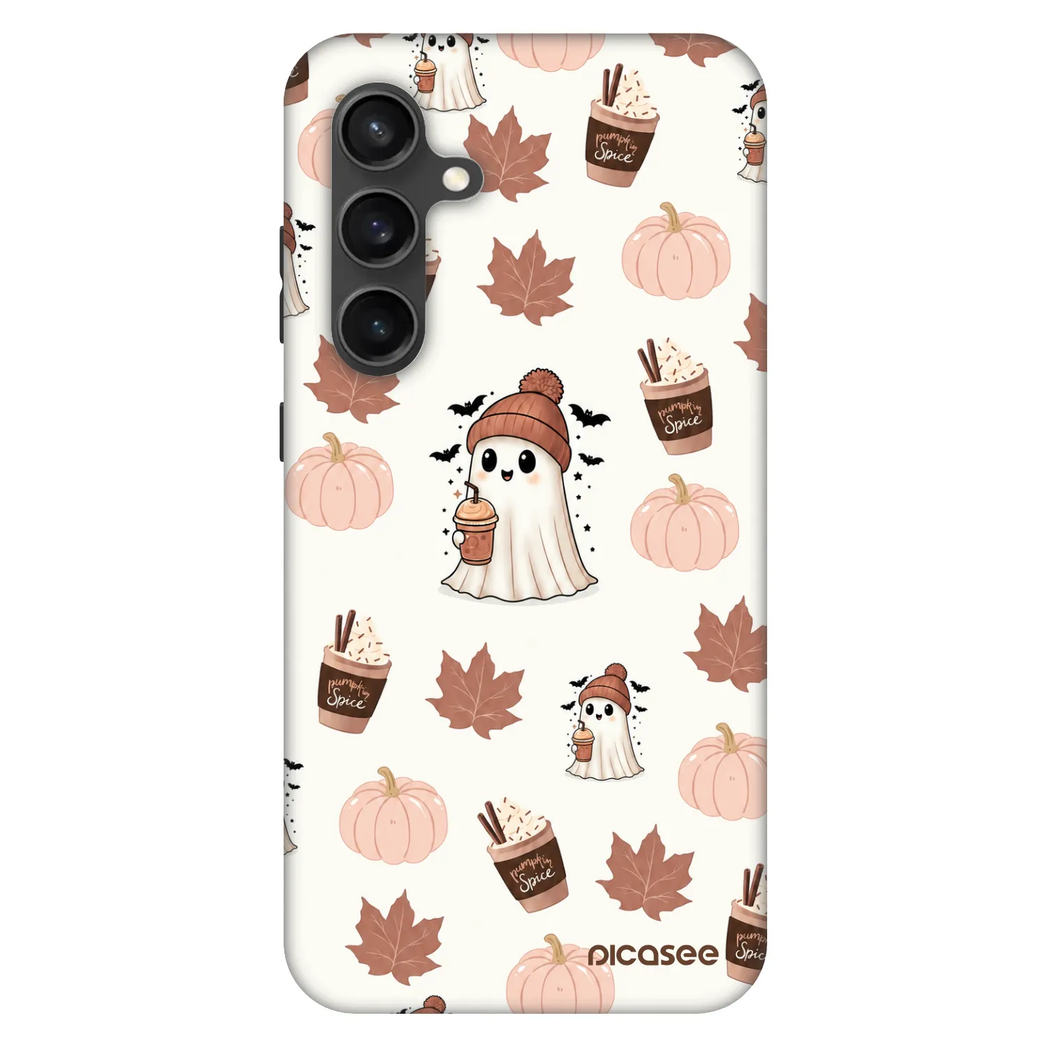 Picasee Fashion Case pentru Samsung Galaxy S24 FE S721B - Pumpkin spice